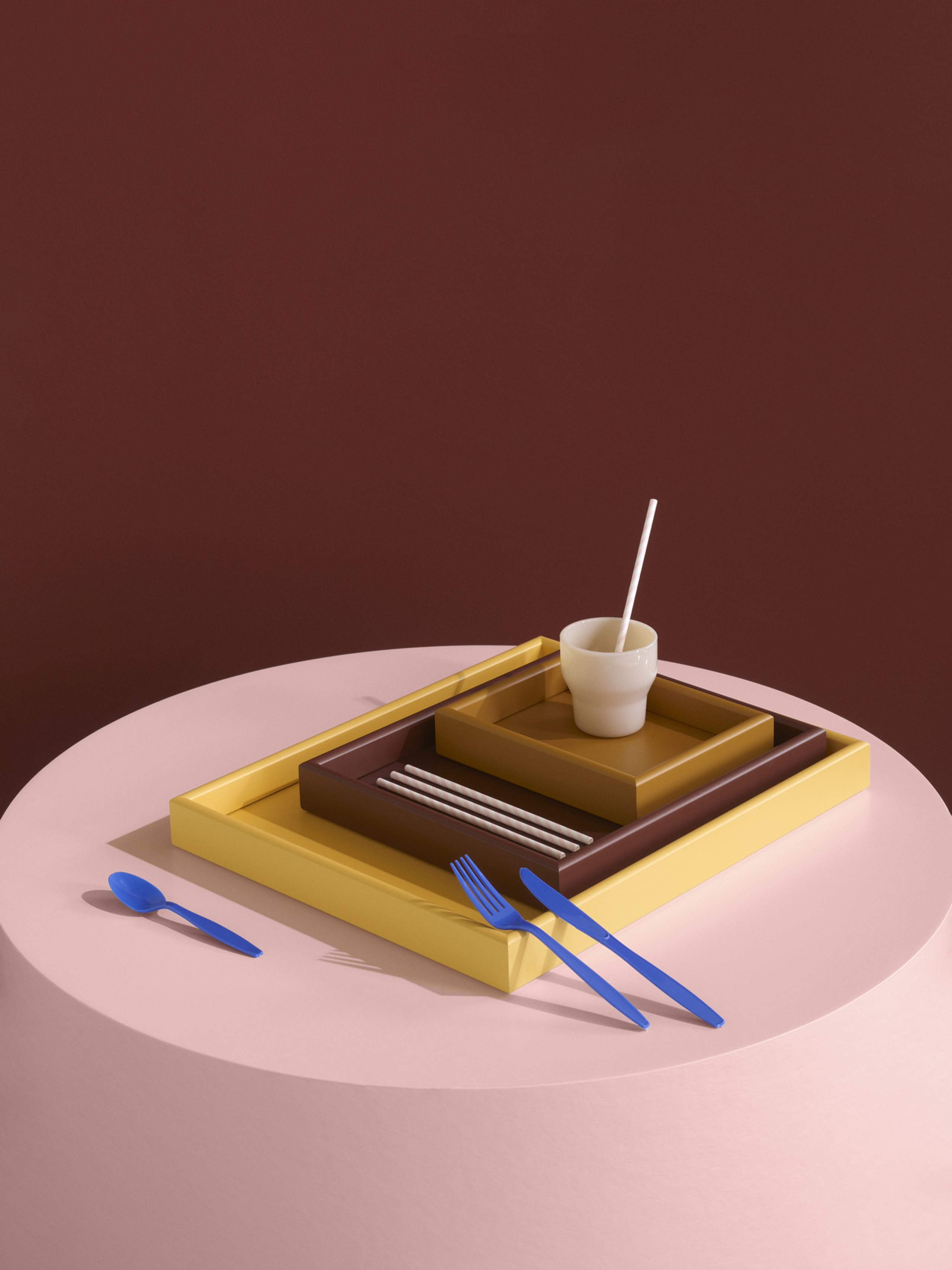 Montana - Tablett - ARRANGE - Small Tray – 41T - Ruby