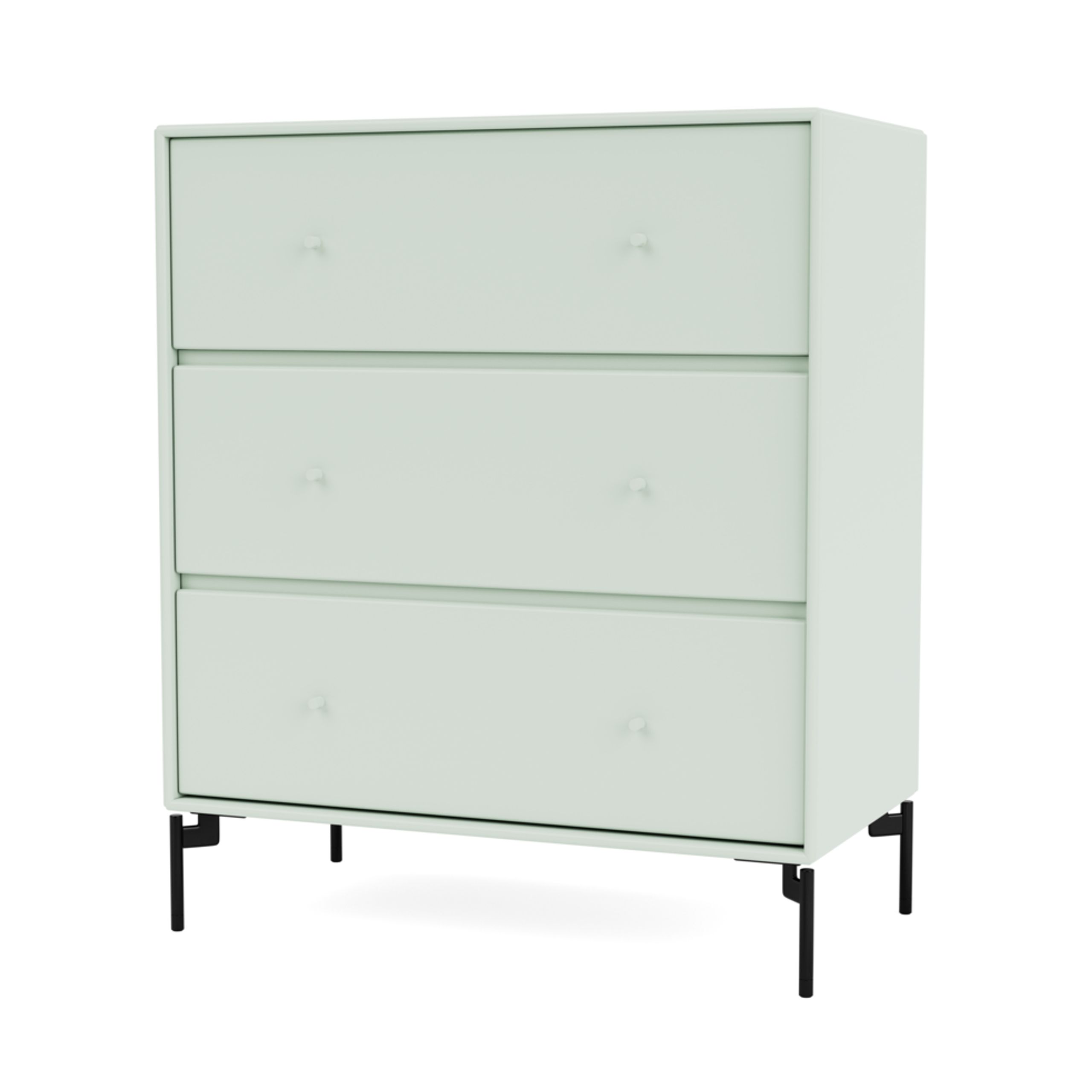 Montana - Kommode - CARRY - Med sorte ben - Mist