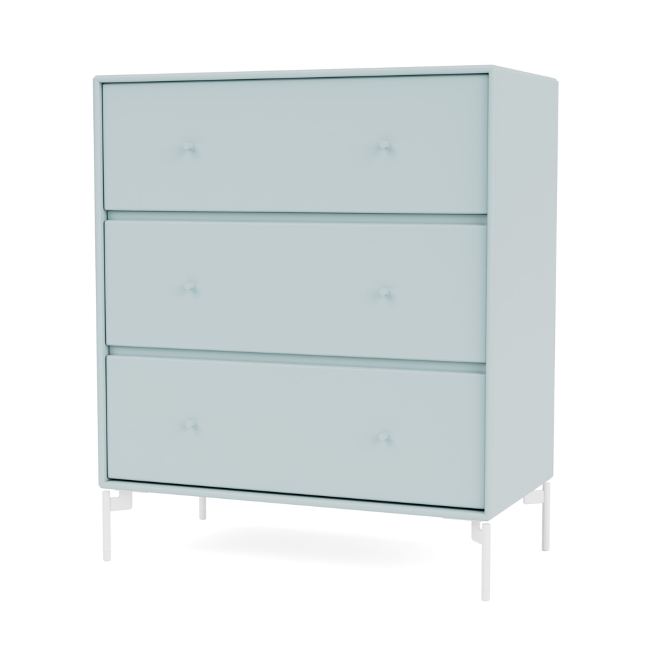 Montana - Dresser - CARRY - With white legs - Flint