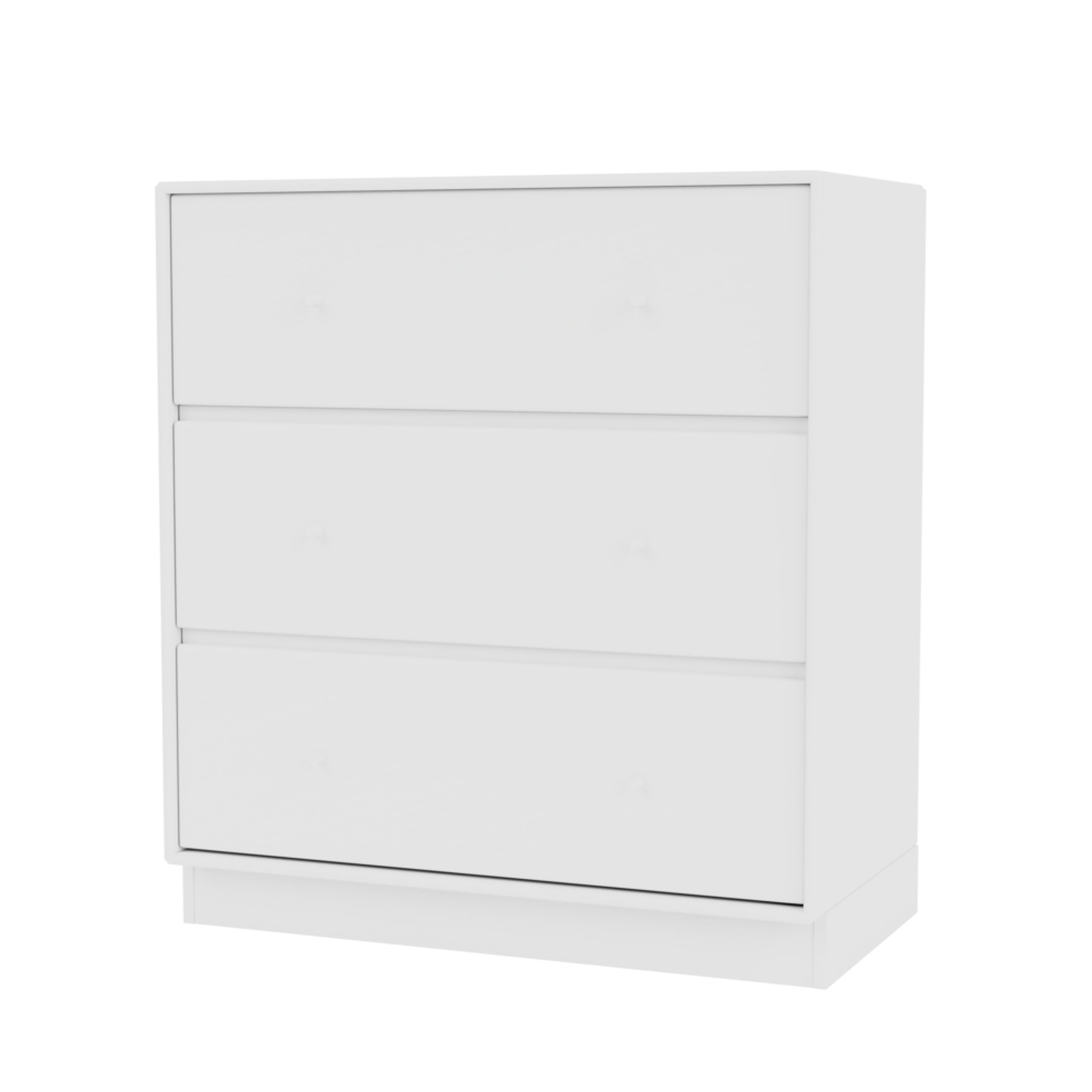 Montana - Komoda - CARRY - With plinth H7 - White