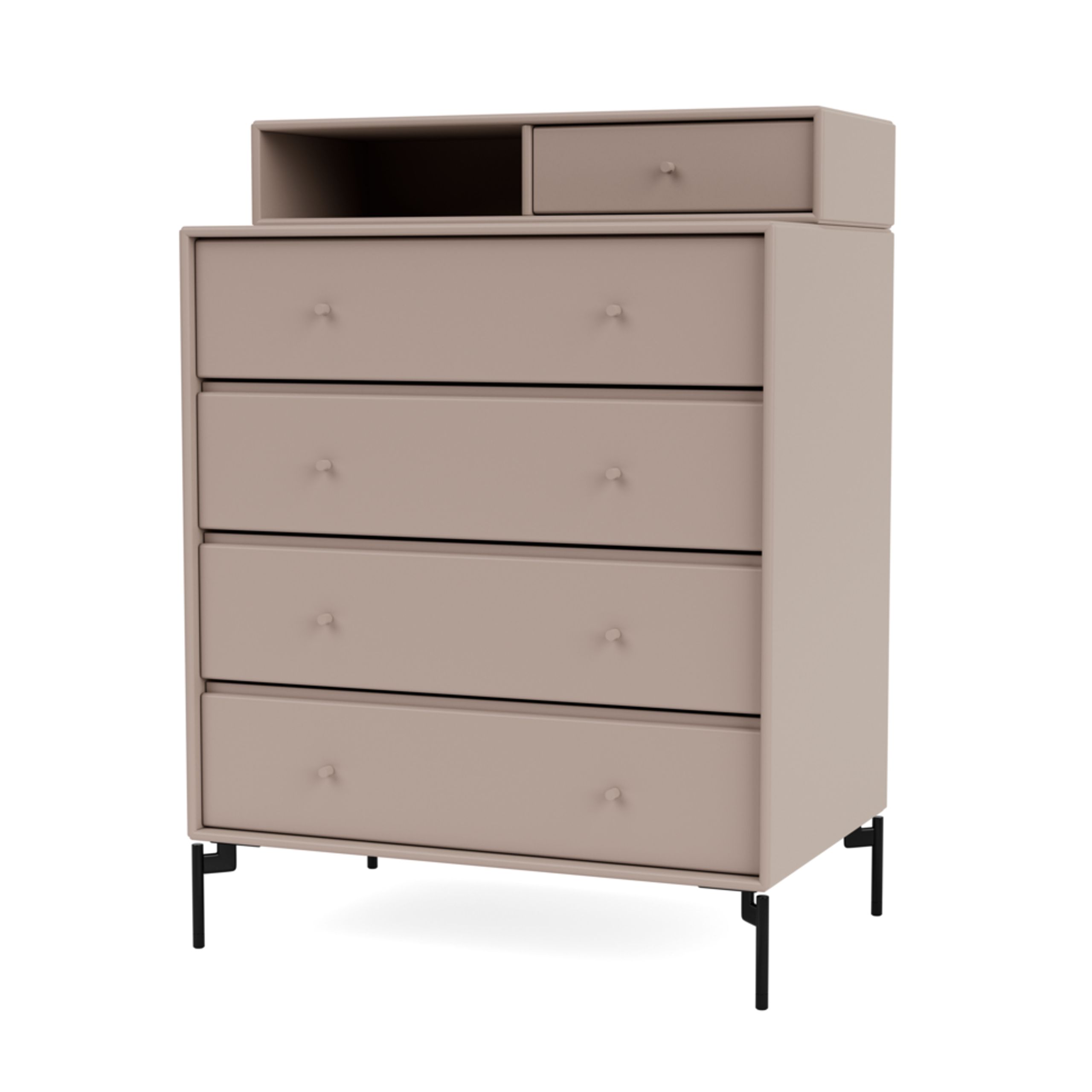 Montana - Commode - KEEP - With black legs - Mushroom