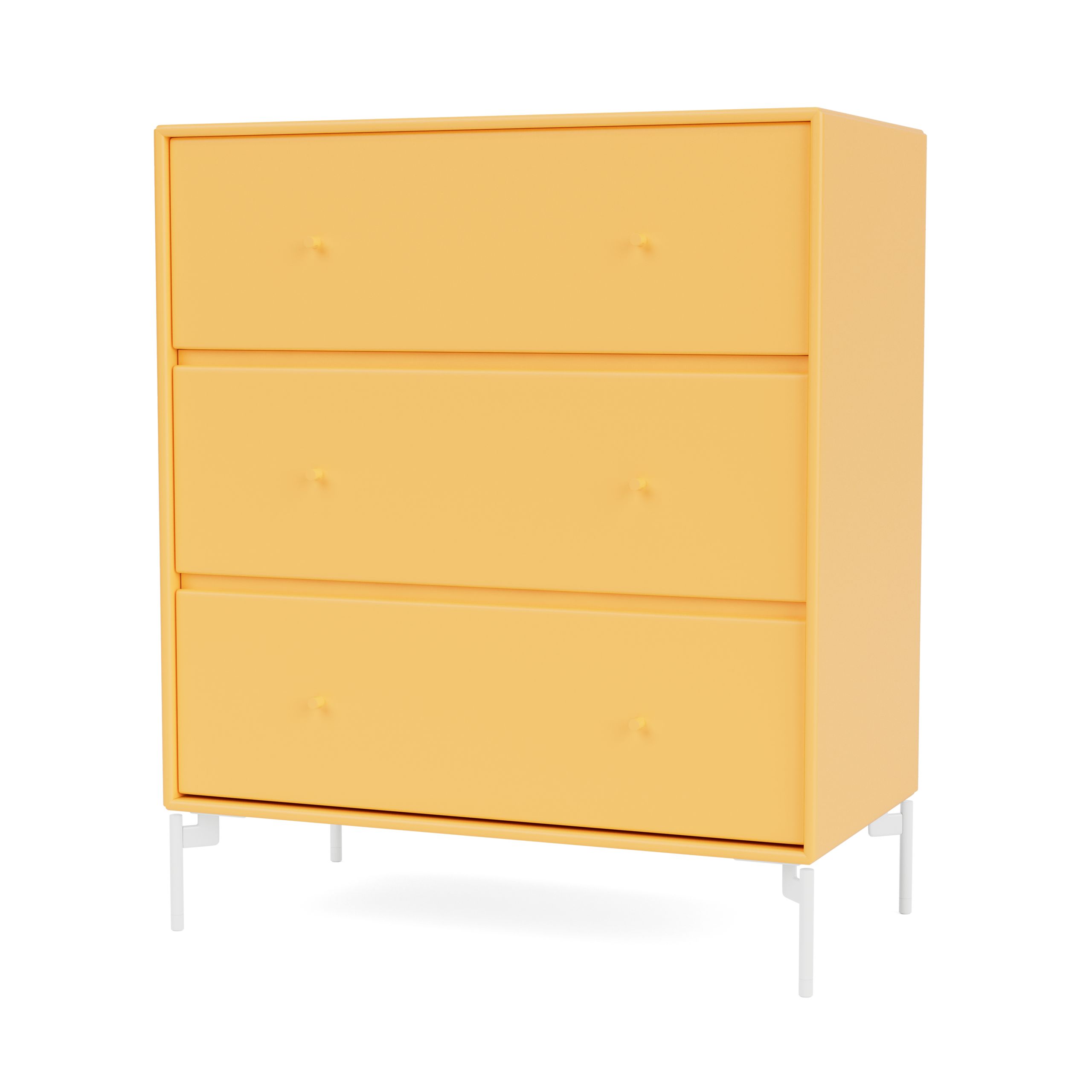 Montana - Cassettiera - CARRY - With white legs - Acacia