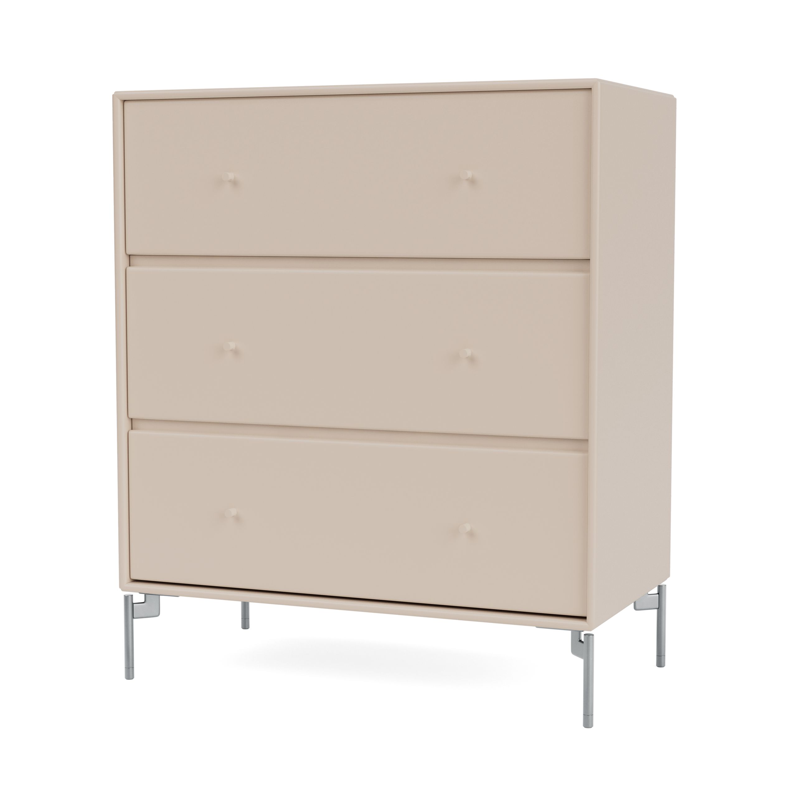 Montana - Dresser - CARRY - With chrome legs - Clay