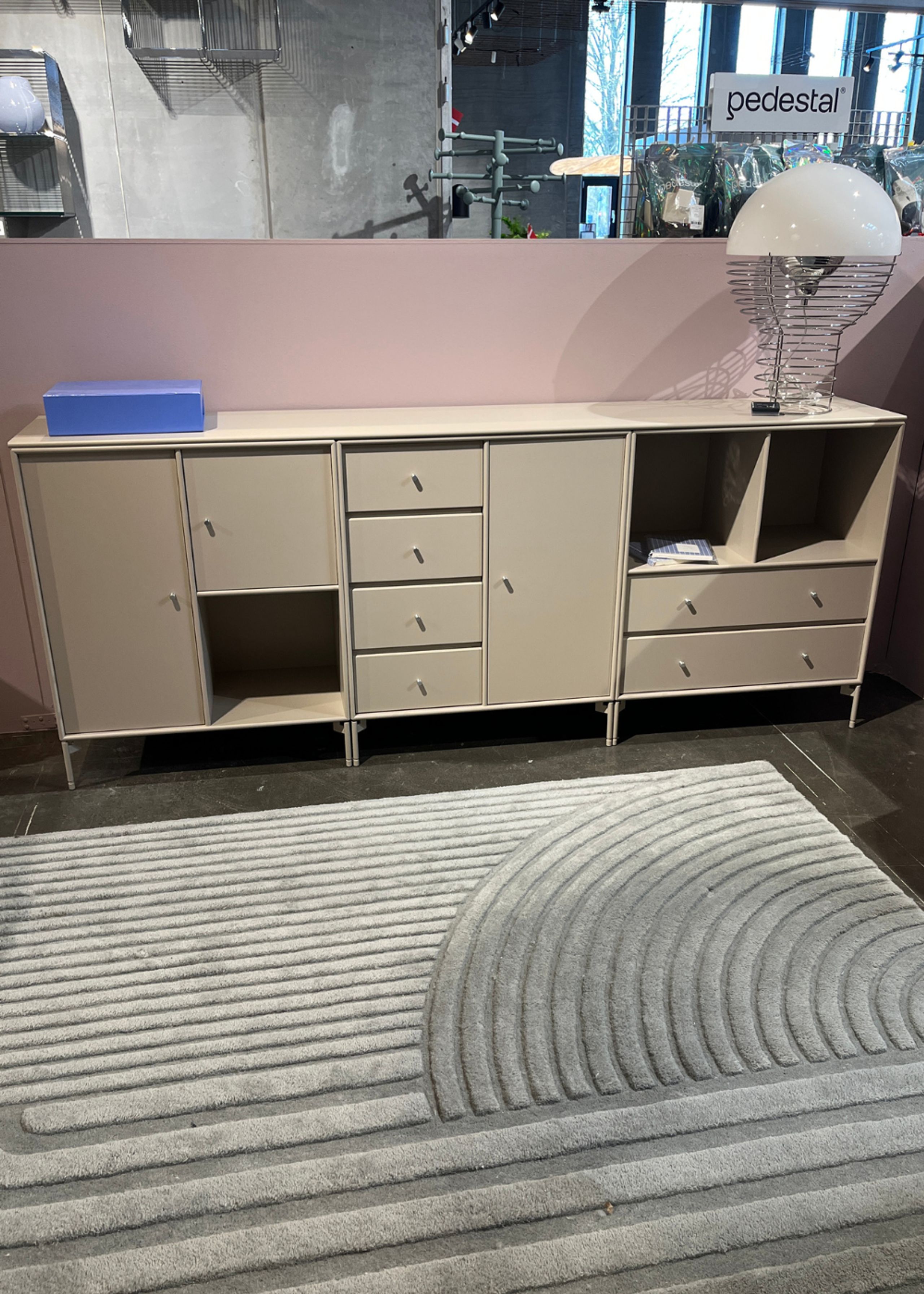 Montana - Dresser - Kommode Custom Made - Clay/Clay/Black Custom