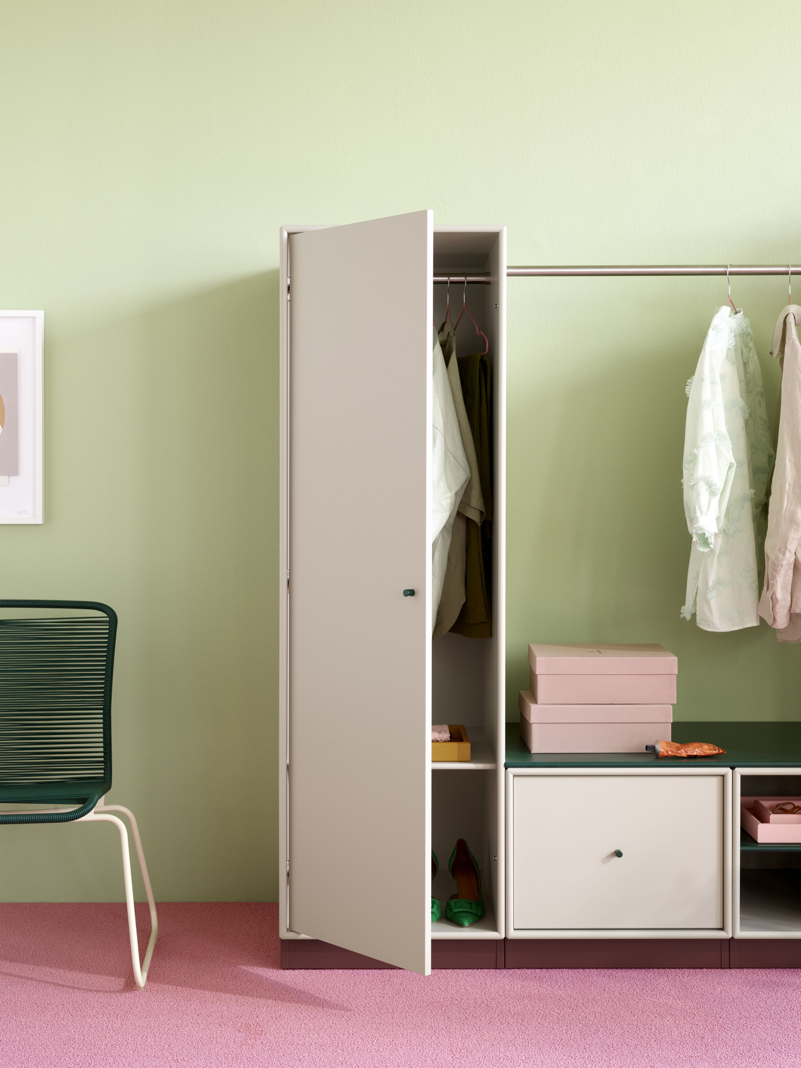 Montana - Lounge chair - Panton One Lounge Chair - Black / Duke