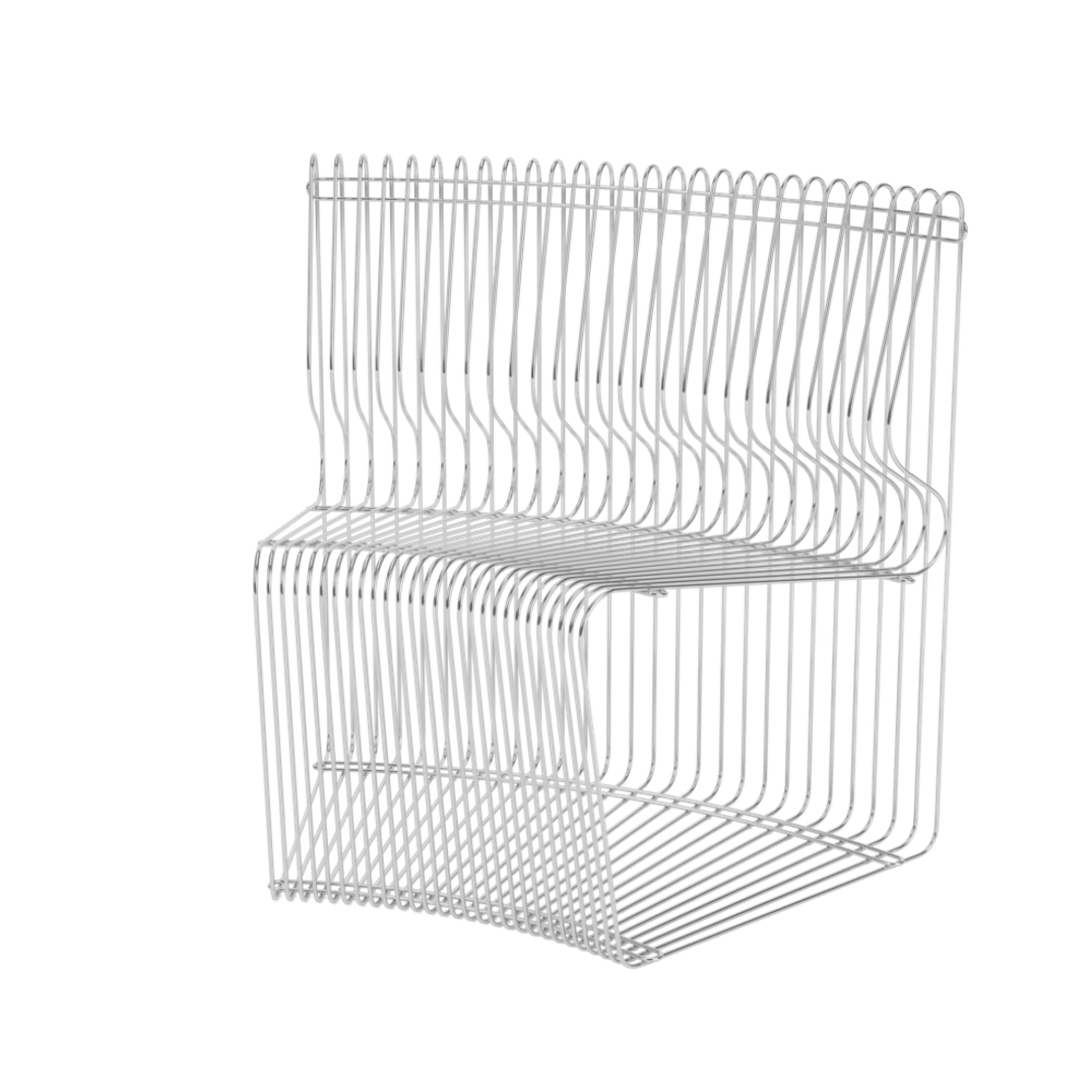 Montana - Lounge chair - Pantonova - Convex - Chrome