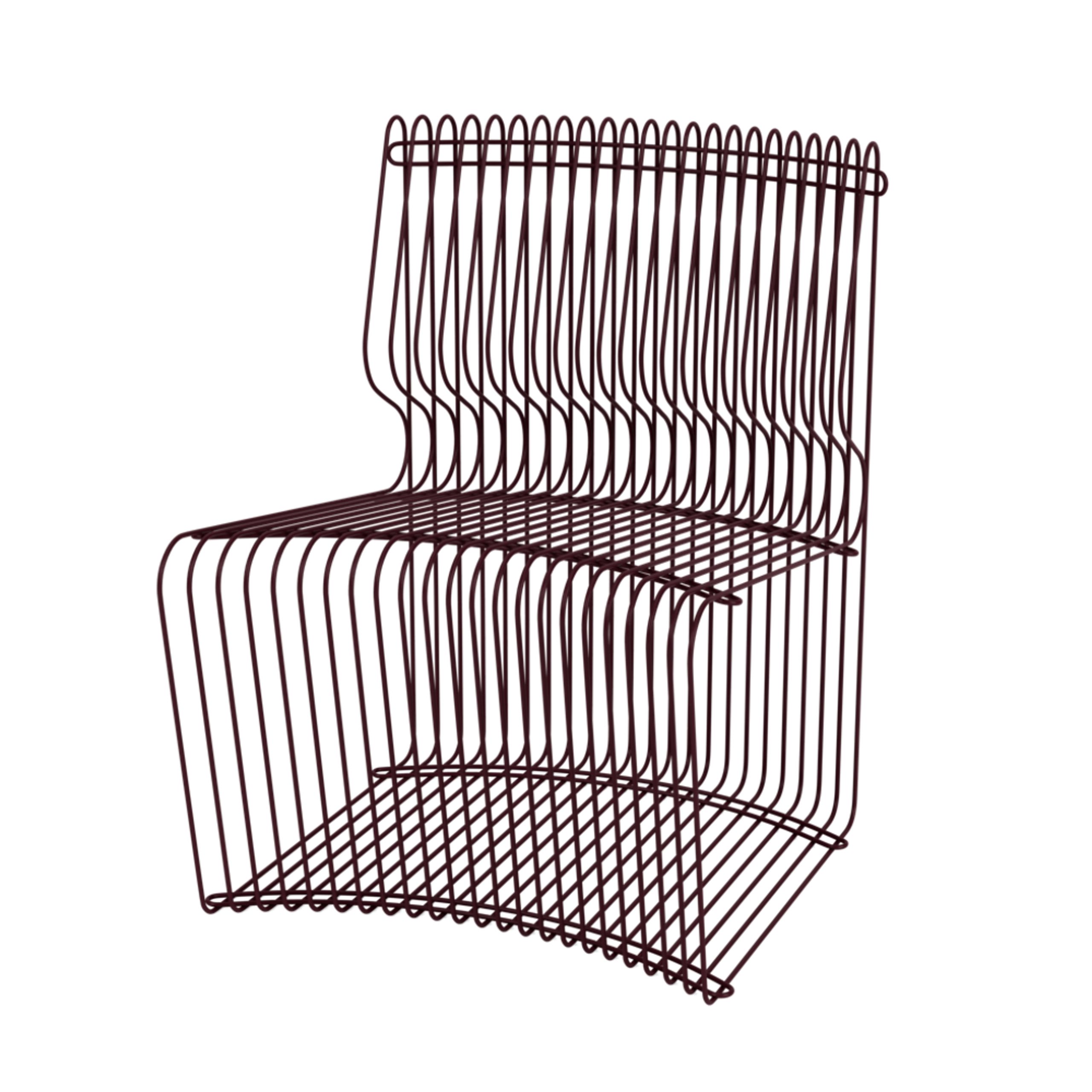 Montana - Cadeira de banho - Pantonova - Linear - Black Red