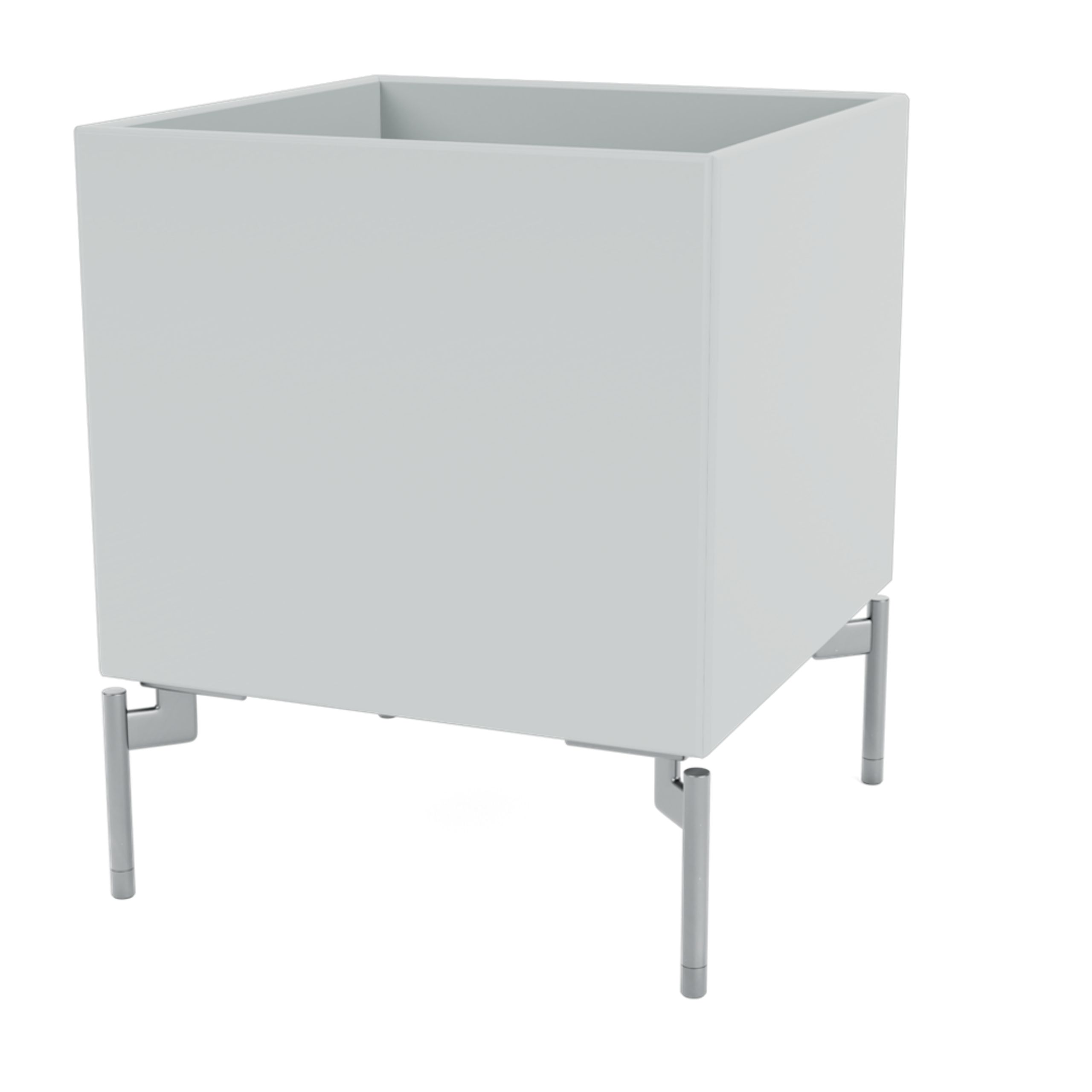 Montana - Úložné boxy - Colour Box I – S6161 - With Chrome Legs - Oyster