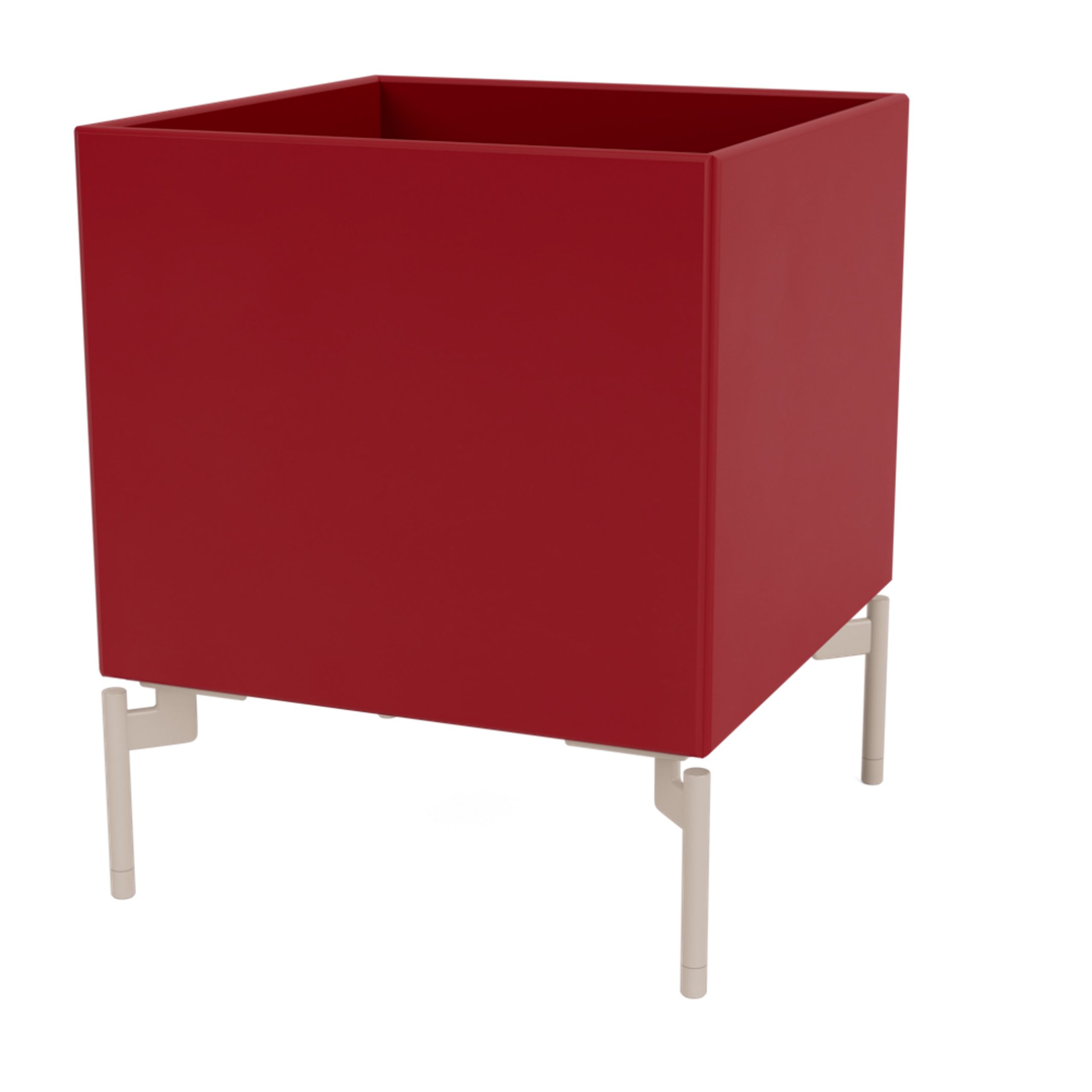 Montana - Aufbewahrungsboxen - Colour Box I – S6161 - With Mushroom Legs - Beetroot