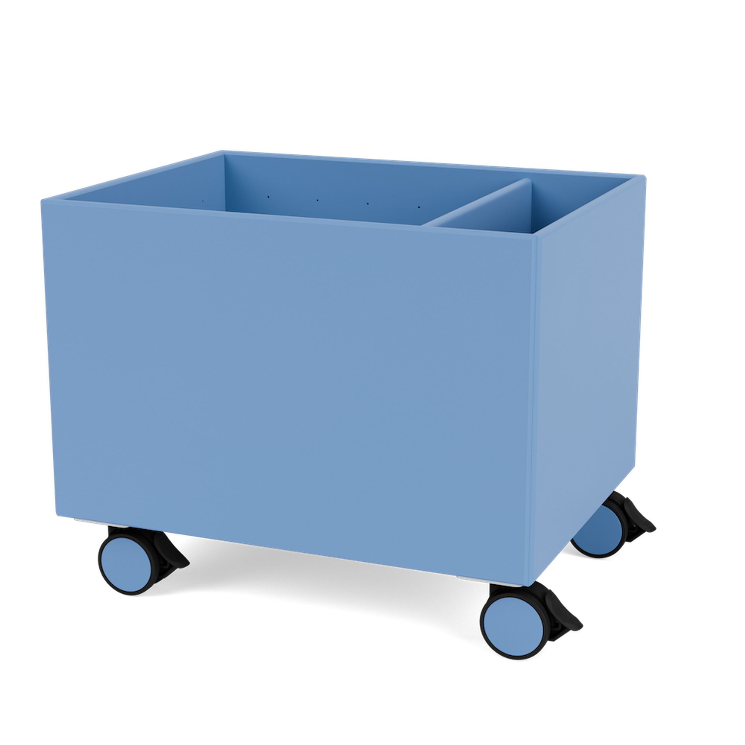 Montana - Opbevaringsbokse - Colour Box II – S4162 - Med hjul - Azure