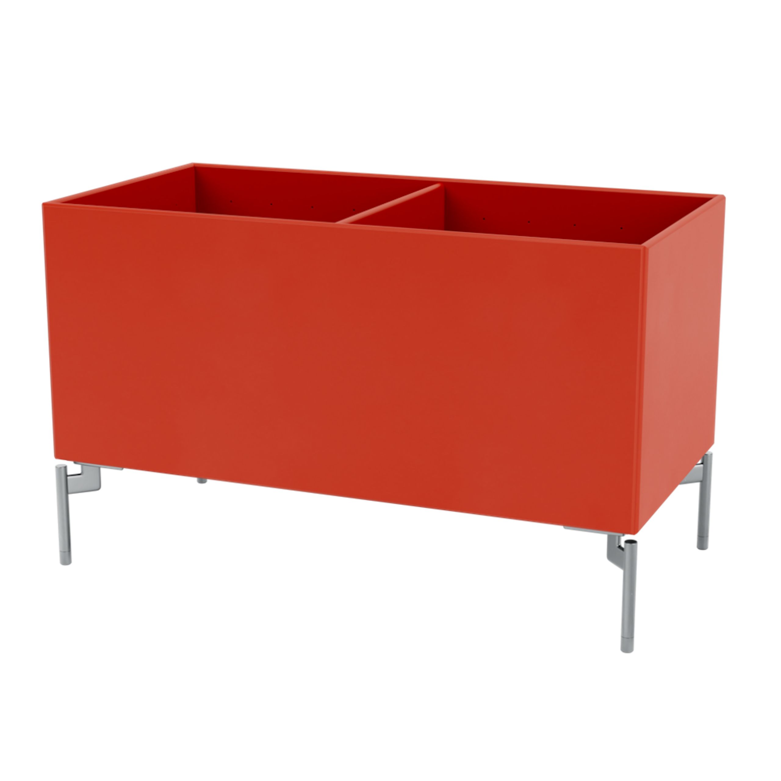Montana - Úložné boxy - Colour Box III – S4162 - With Chrome Legs - Rosehip