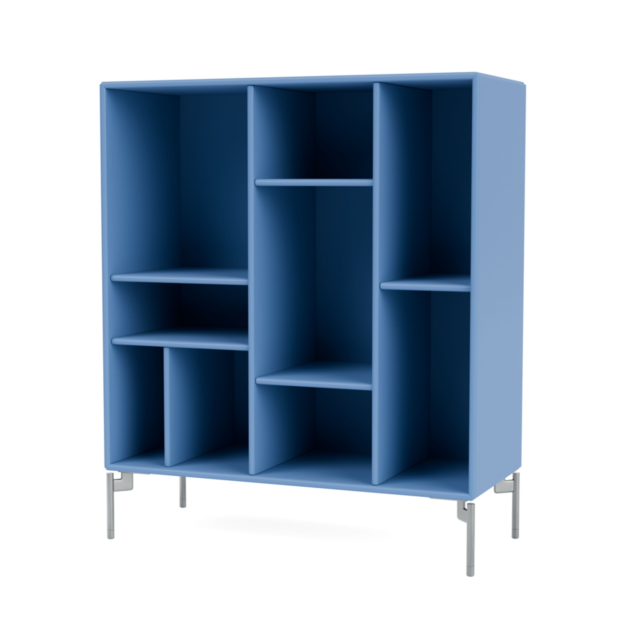 Montana - Étagère - Compile - With chrome legs - Azure