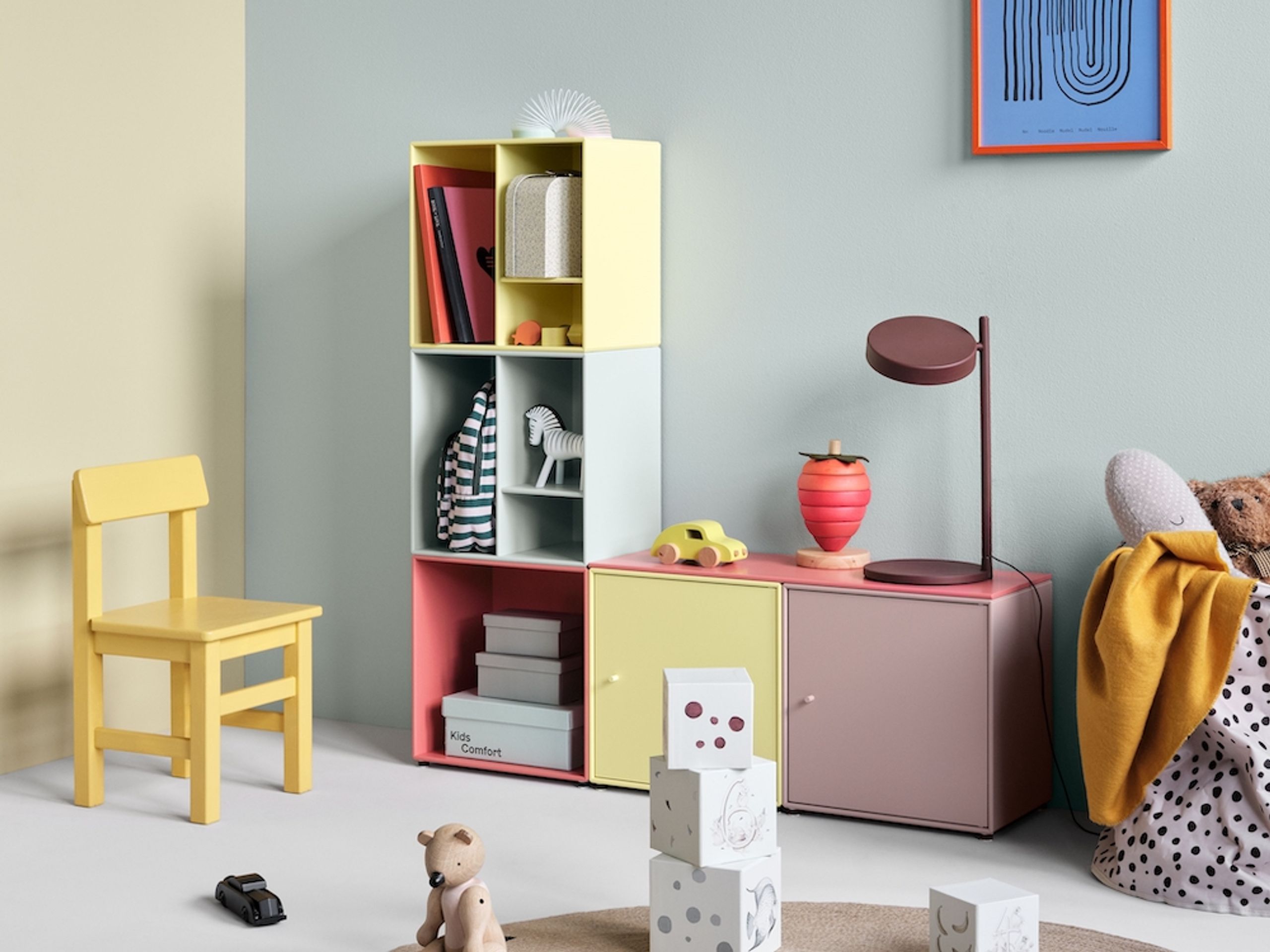 Montana - Display - Montana Mini 2005 - topplade double - Rhubarb