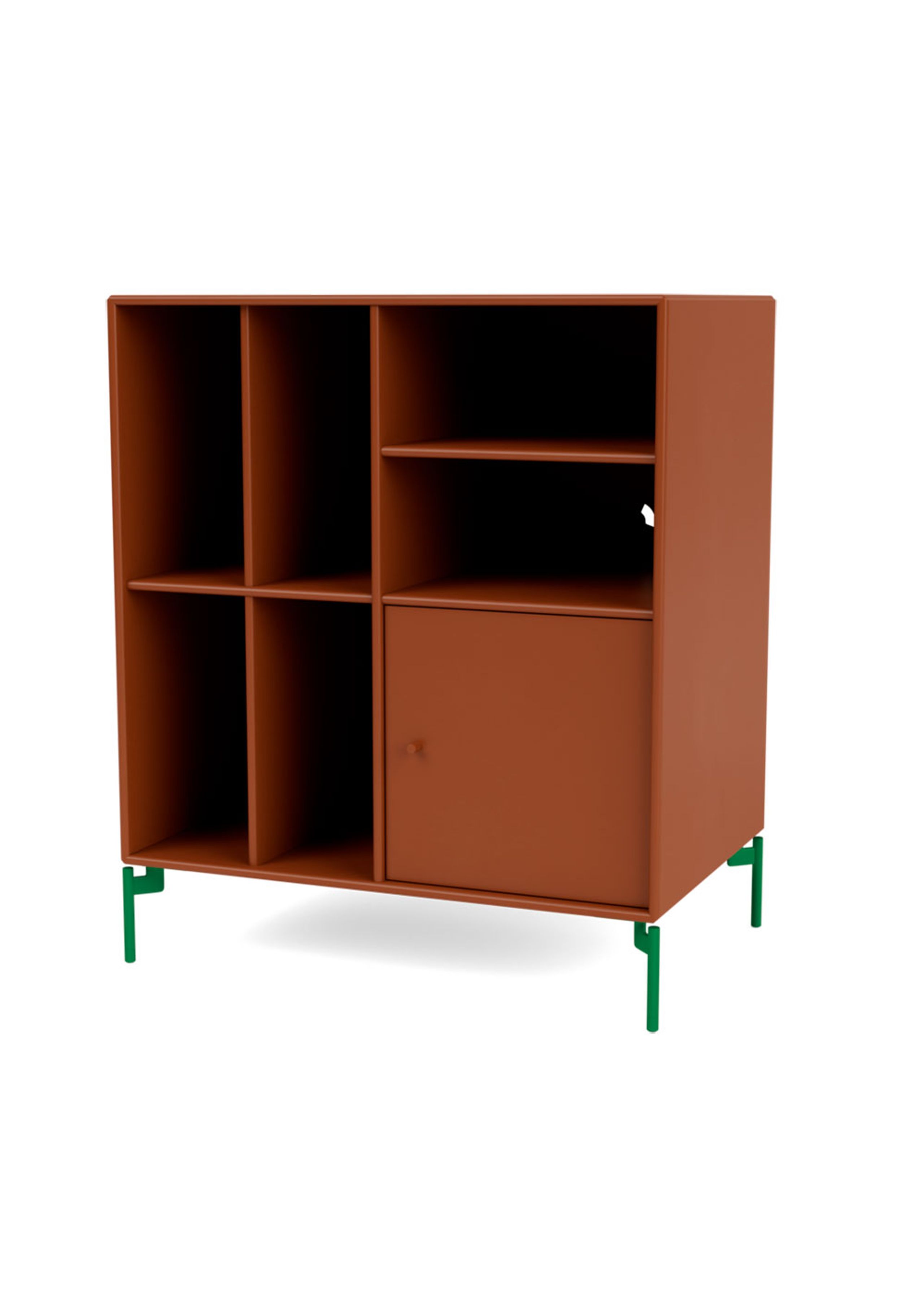 Montana - Zobrazit - SPIN II Vinyl Storage - Legs: 152 Parsley - 146 Hazelnut