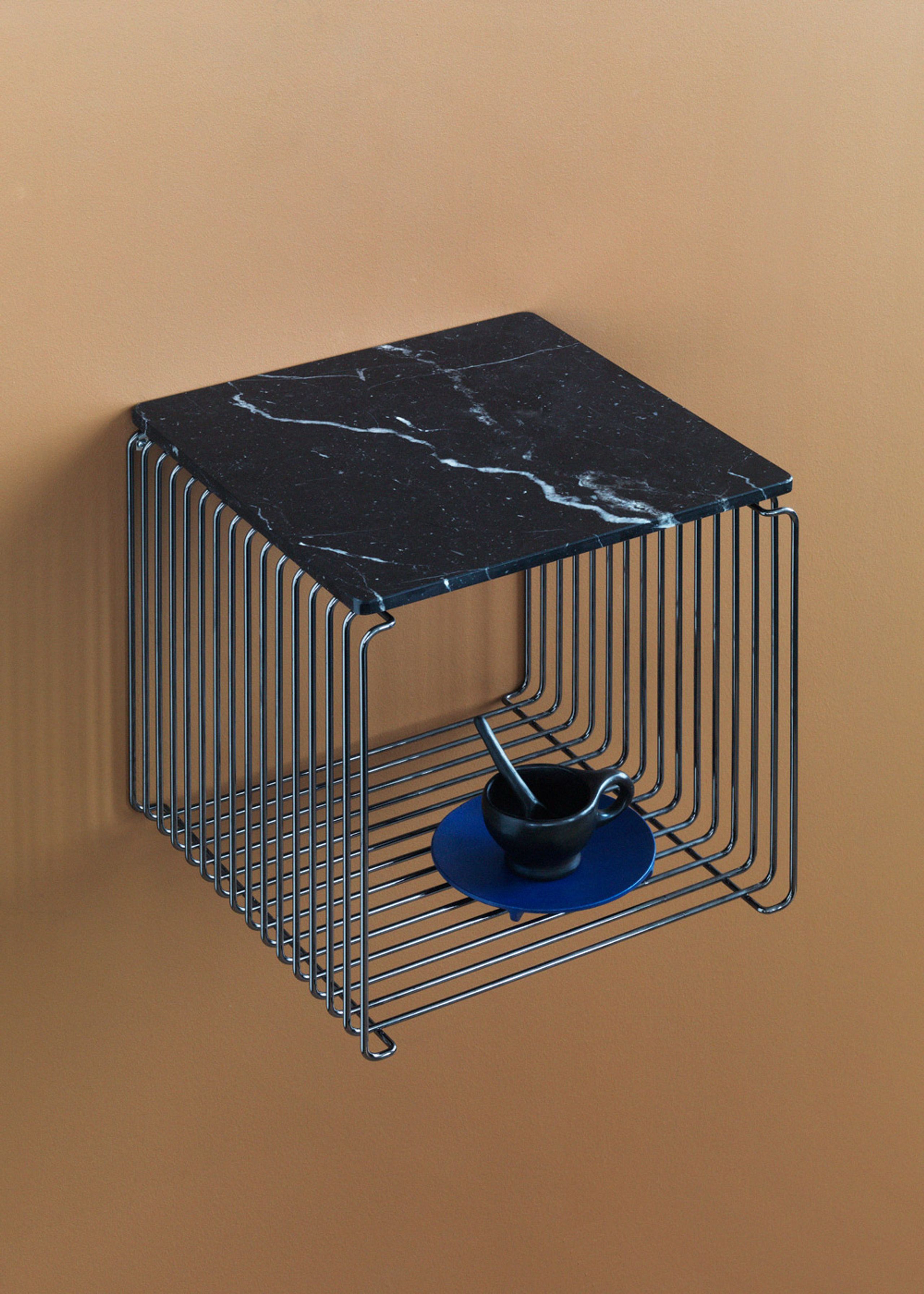 Montana - - Panton Wire / Single - Inlay Shelf - New White - D34.8