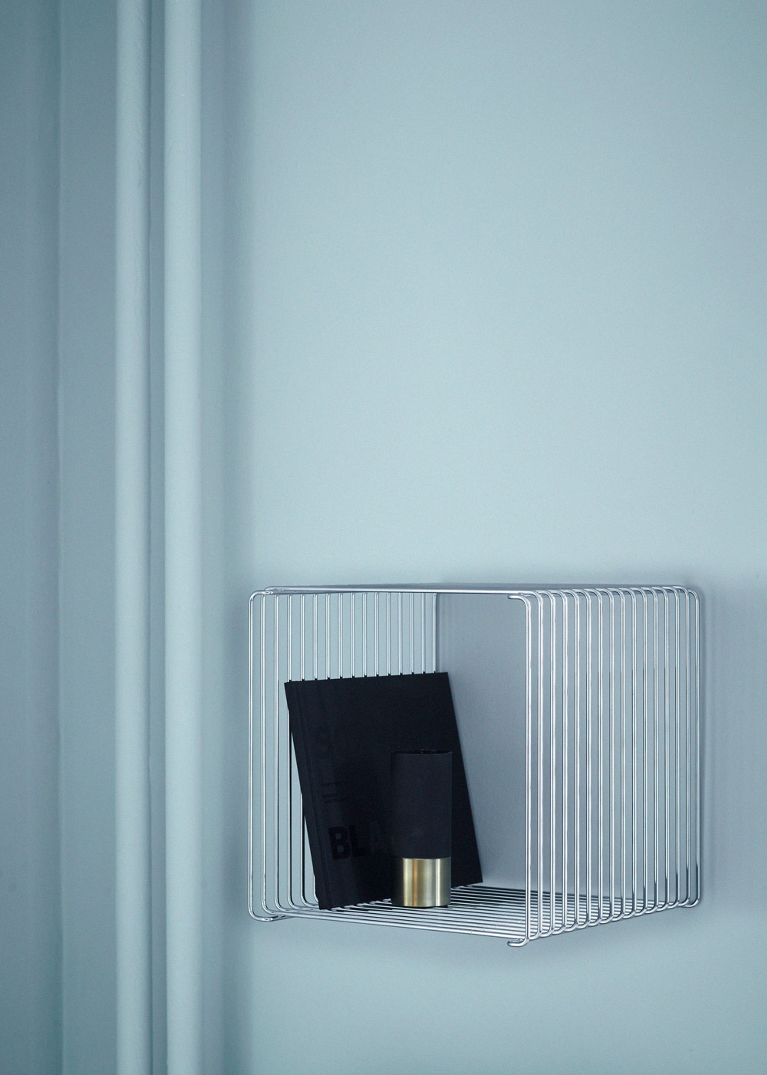 Montana - - Panton Wire / Single - Inlay Shelf - New White - D34.8