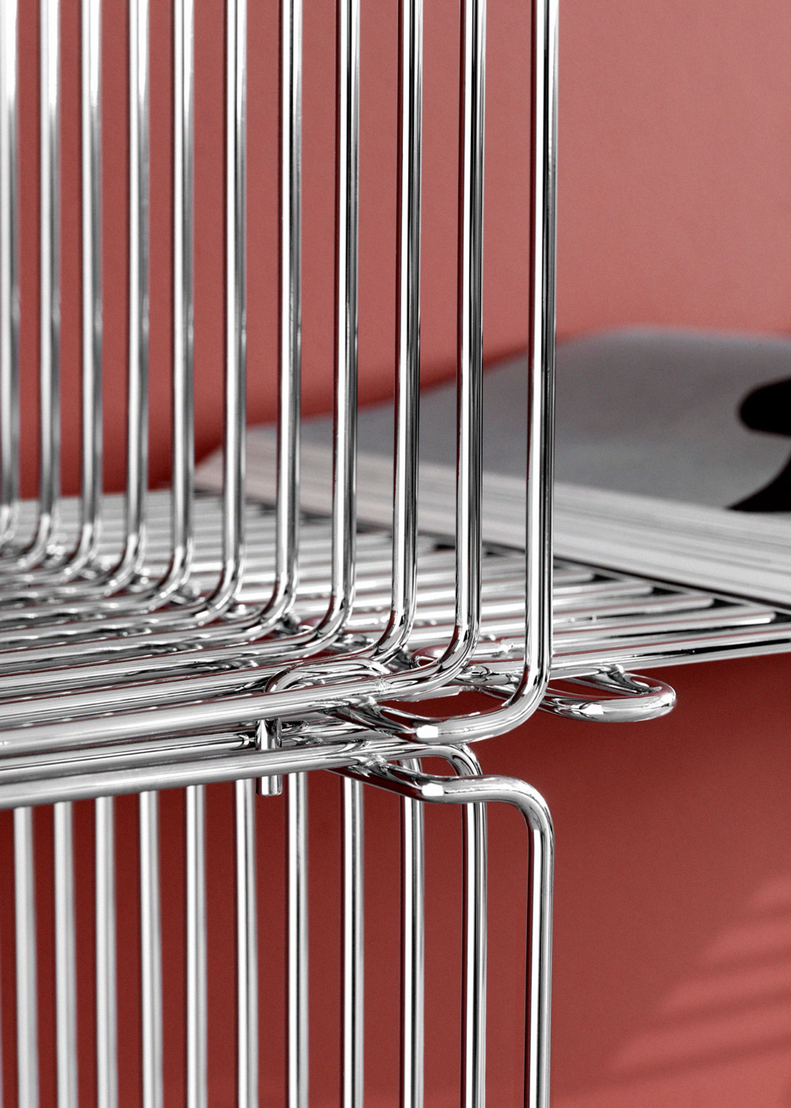 Montana - - Panton Wire / Single - Inlay Shelf - New White - D34.8