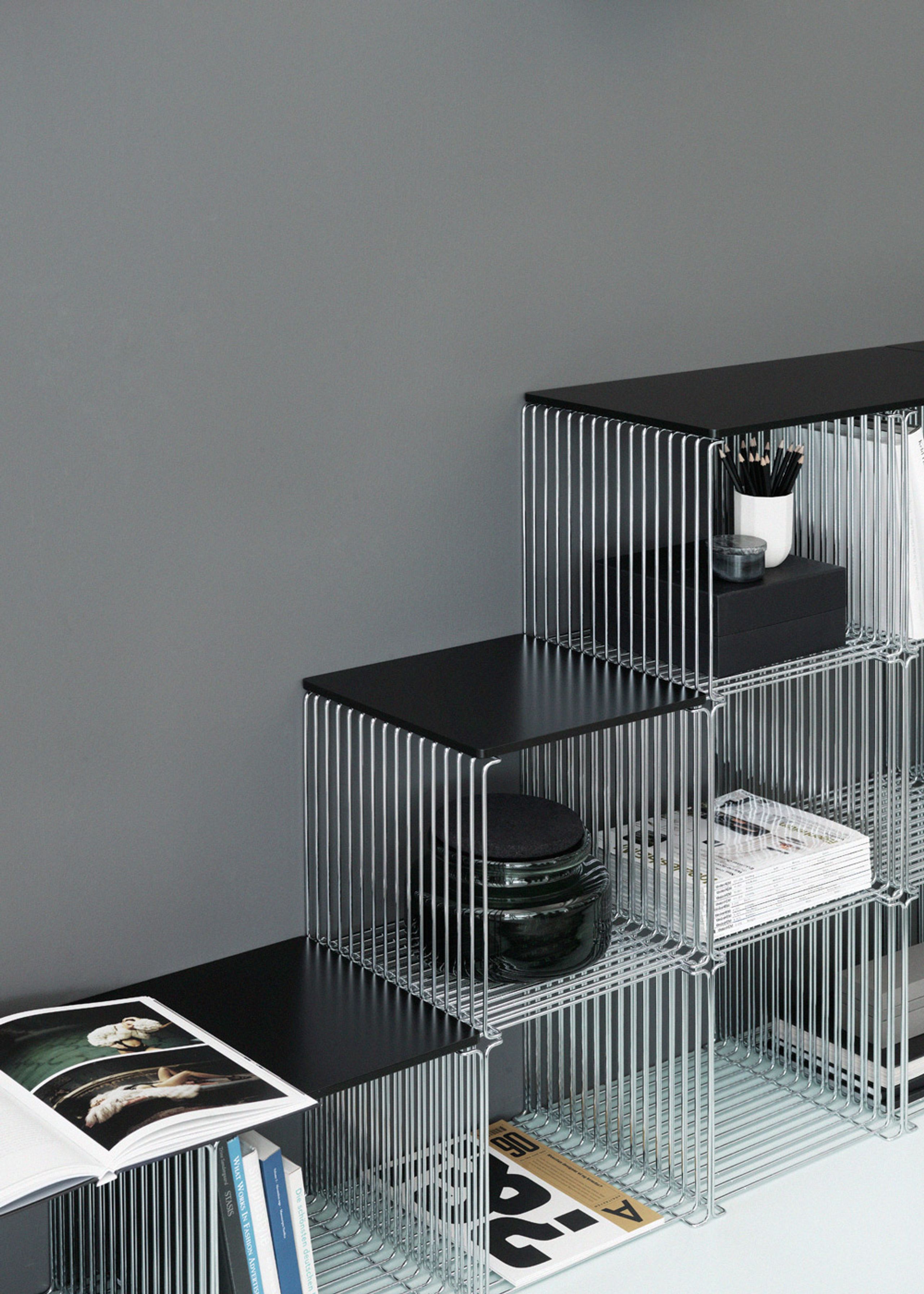 Montana - Hyllor - Panton Wire / Single - Top Panel - Anthacite - D18.8