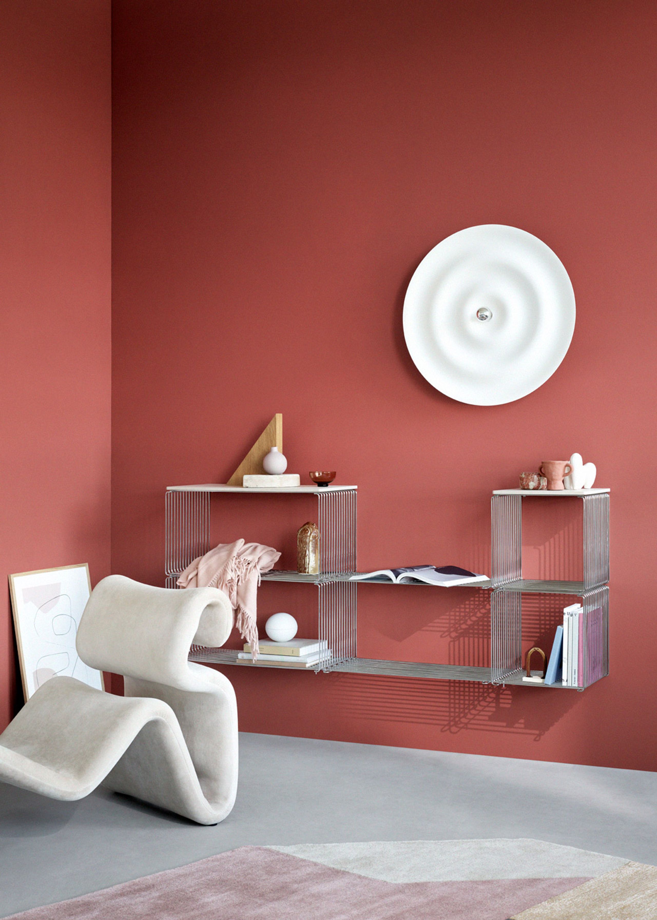 Montana - Display - Panton Wire / Single - Top Panel - Smoked Glass - D18.8