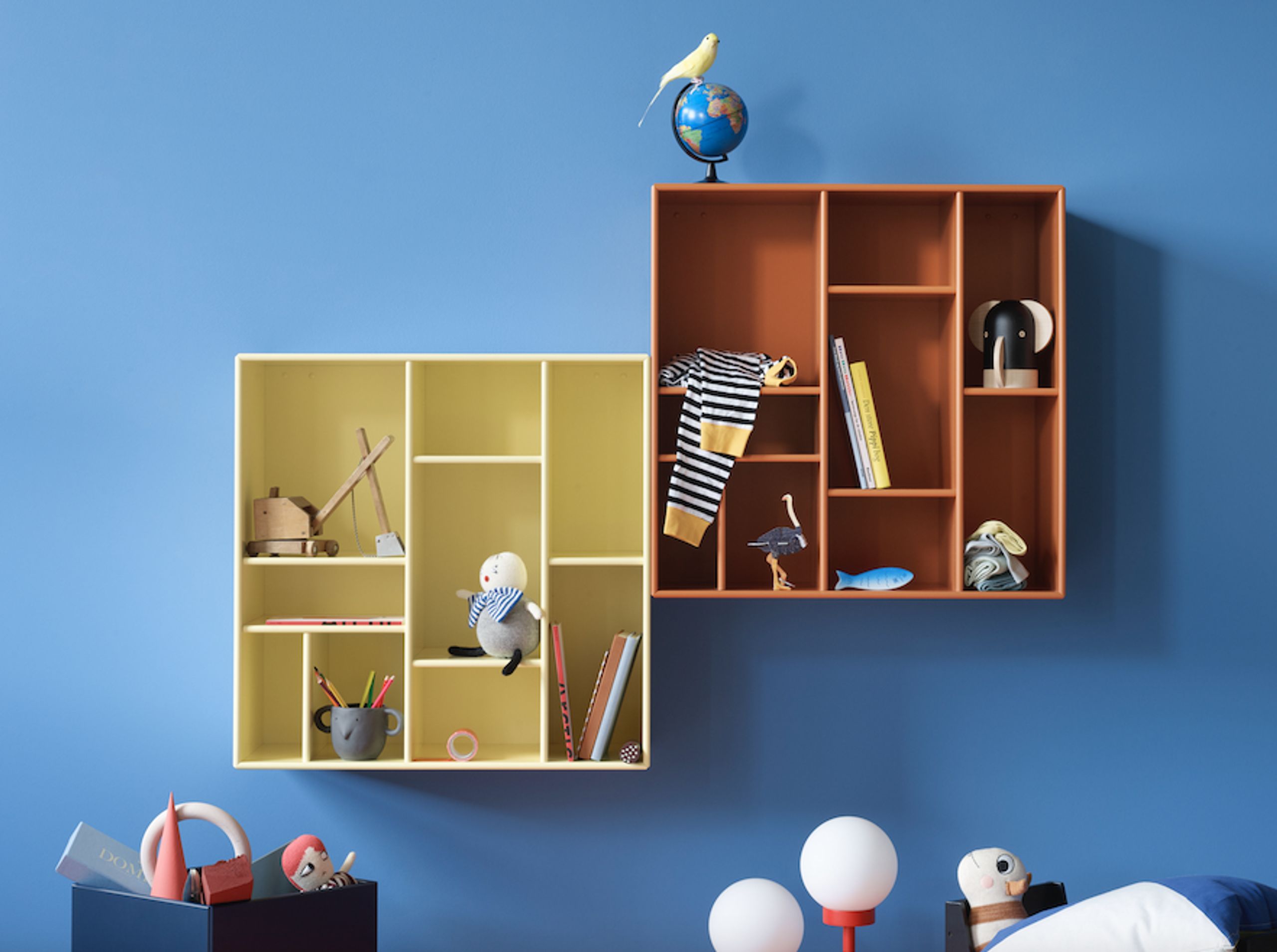 Montana - Librería - Compile - Wall mounted - Azure