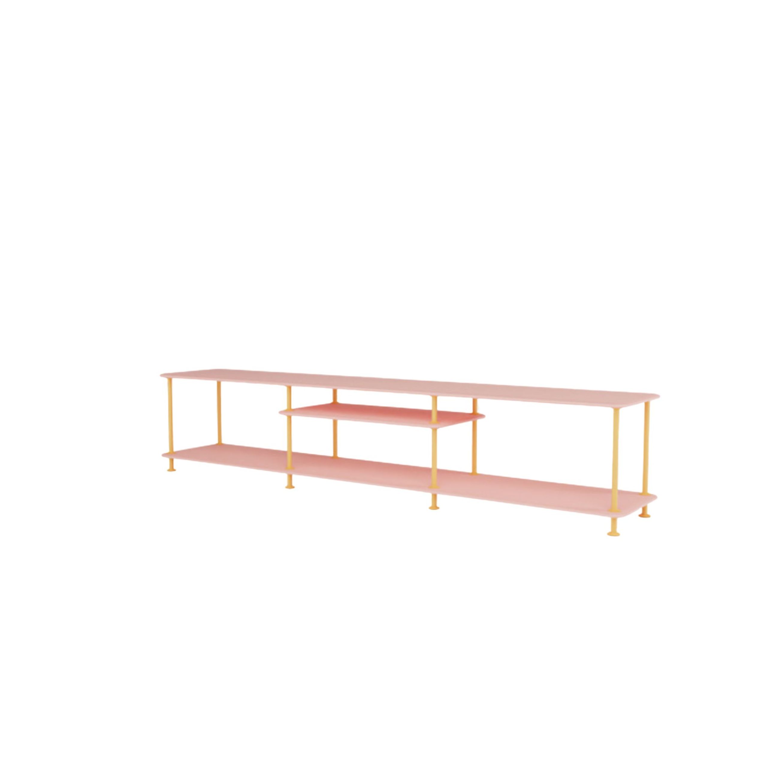 Montana - Shelving system - Montana Free 111010 - Frame: Acacia - 167 Ruby