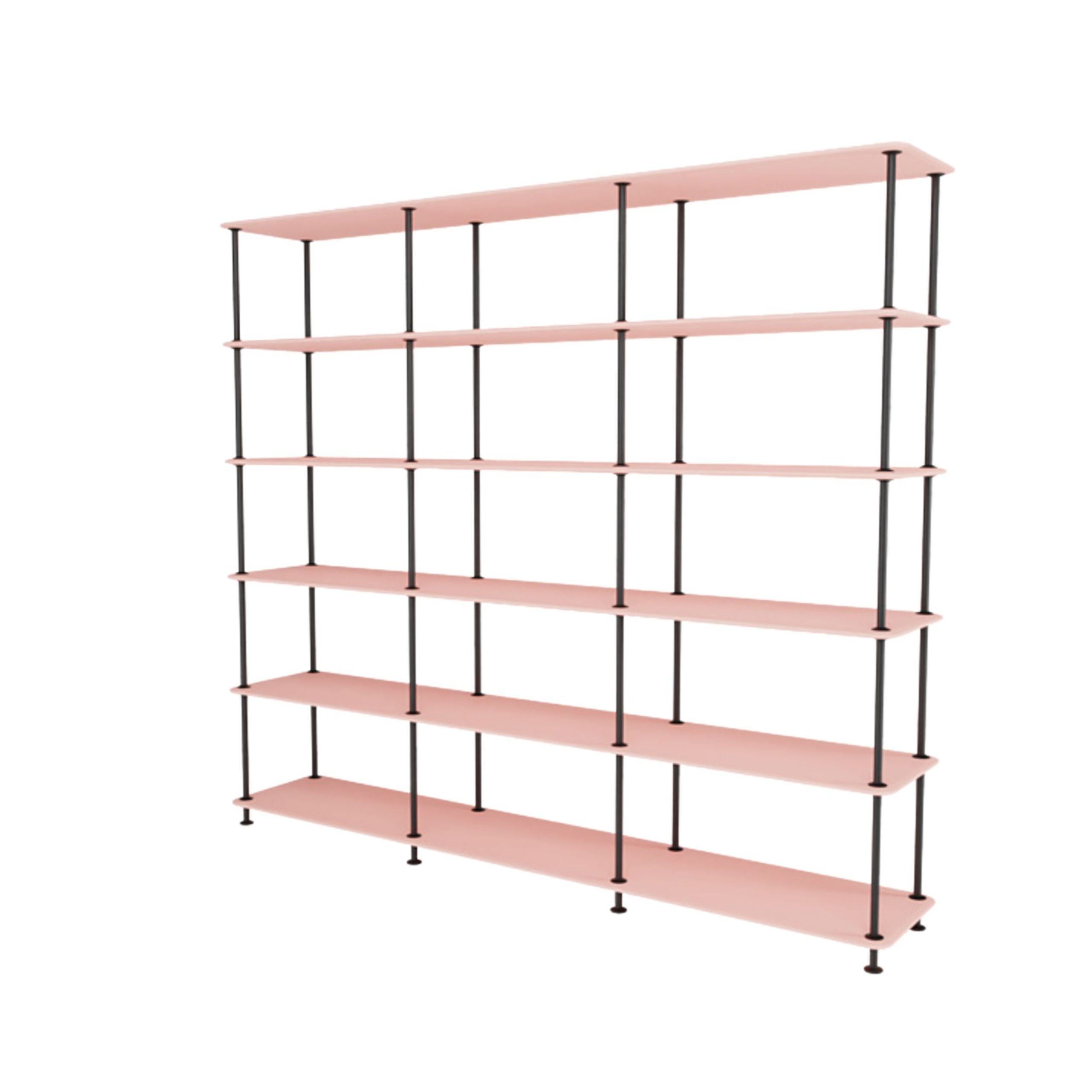Montana - Shelving system - Montana Free 555000 - Frame: Black - 167 Ruby