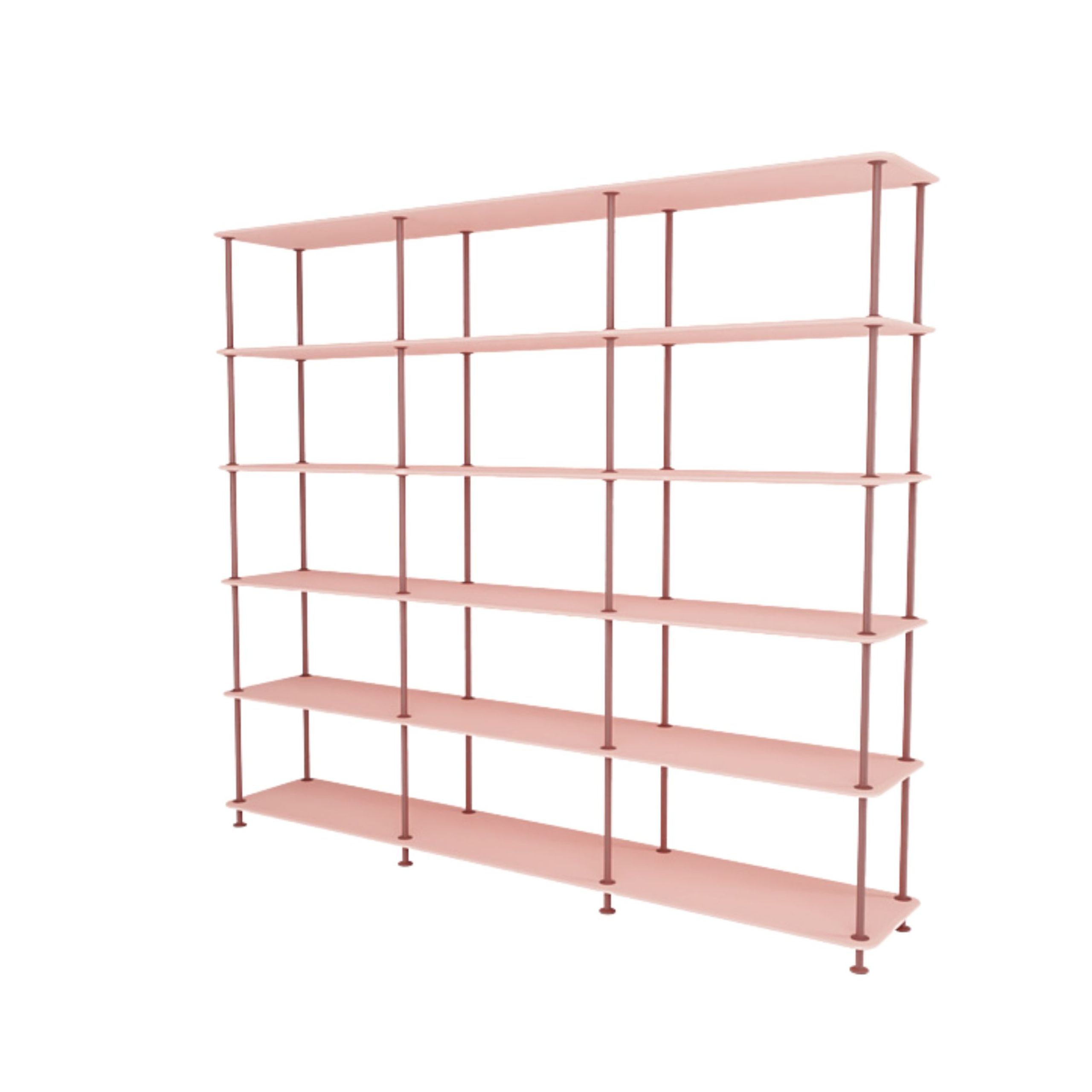 Montana - Shelving system - Montana Free 555000 - Frame: Masala - 167 Ruby