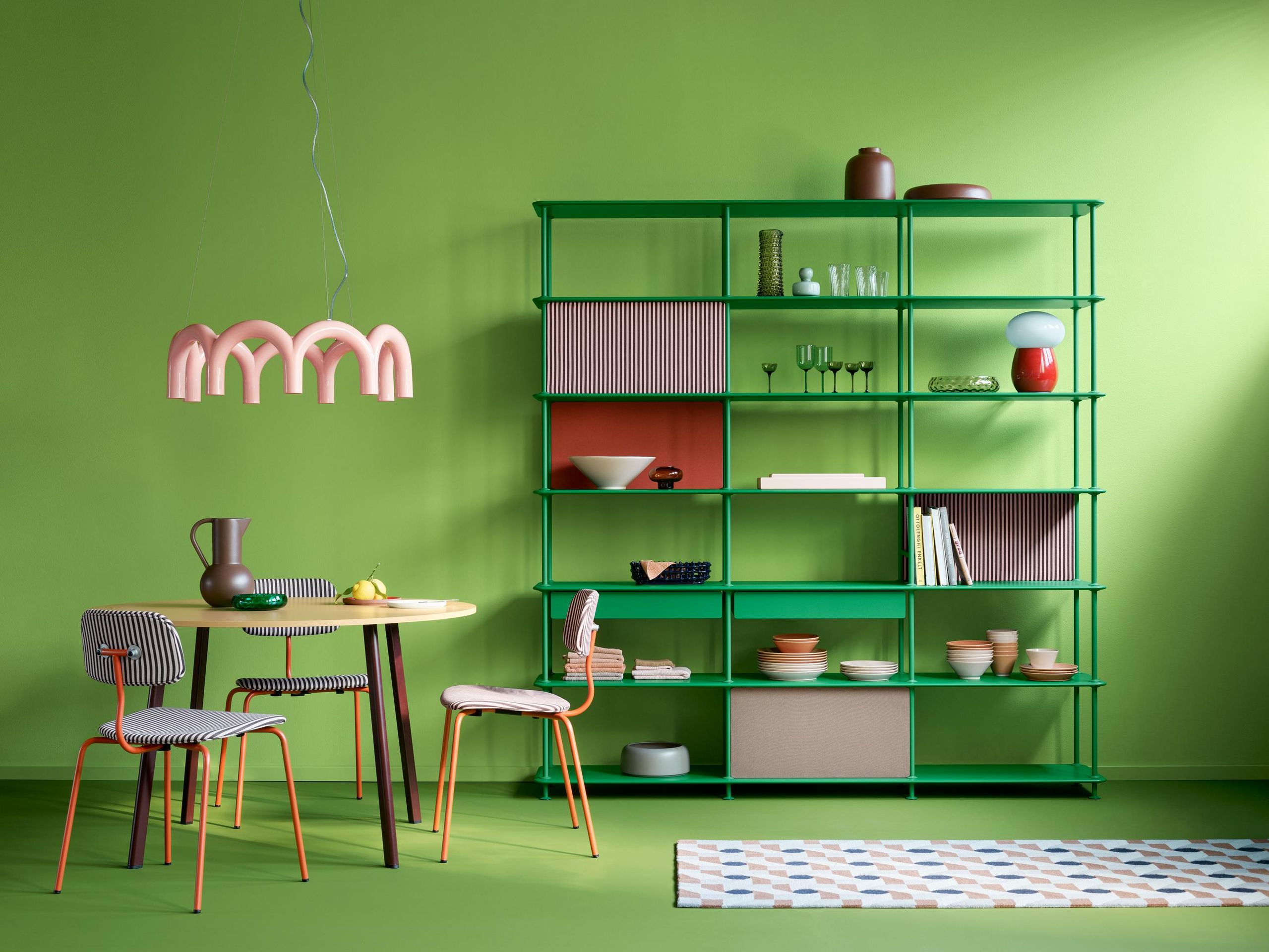 Montana - Shelving system - Montana Free 660000 - Frame: Acacia - 167-Ruby