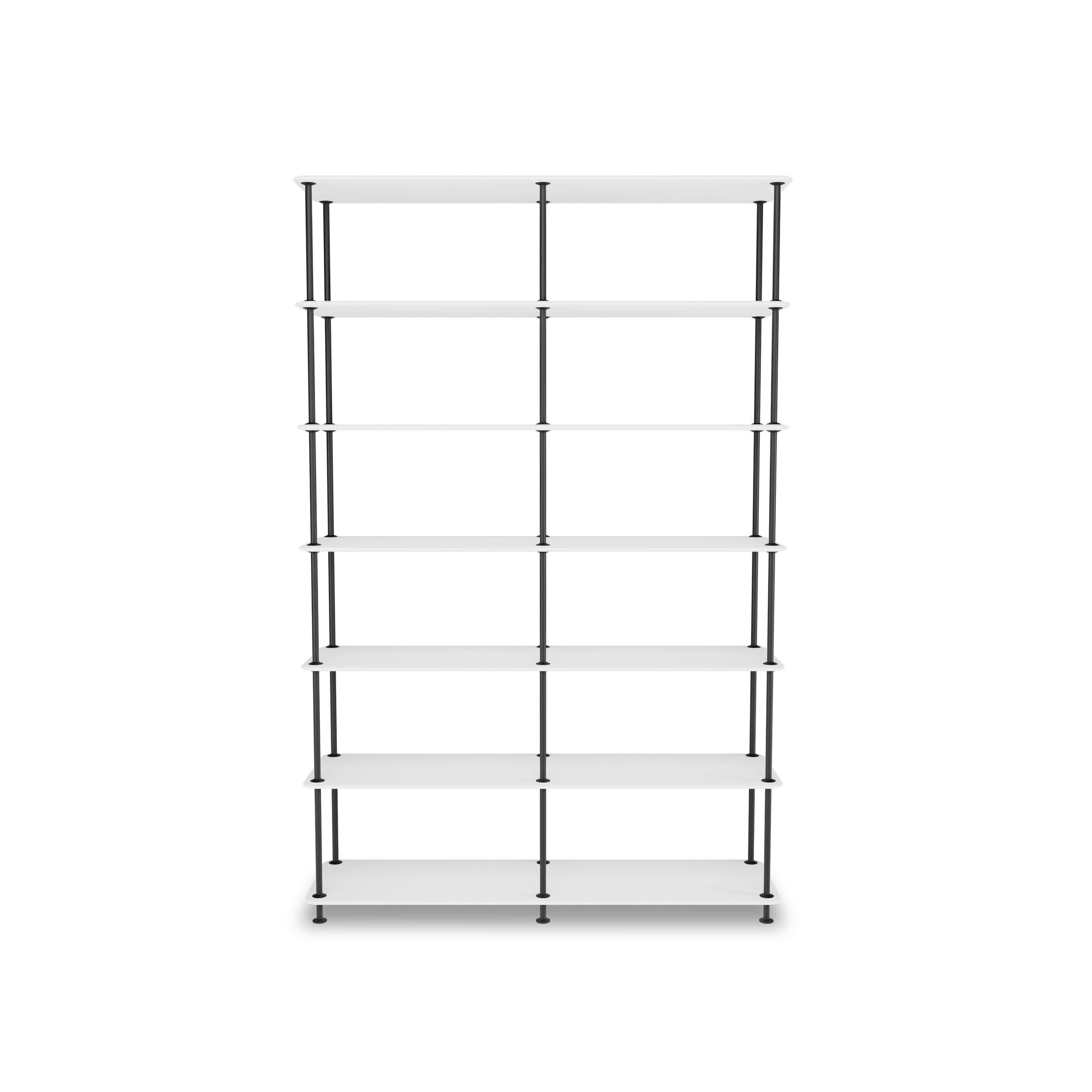 Montana - Reolsystem - Montana Free 660000 - Frame: Black - 214-NewWhitestructure