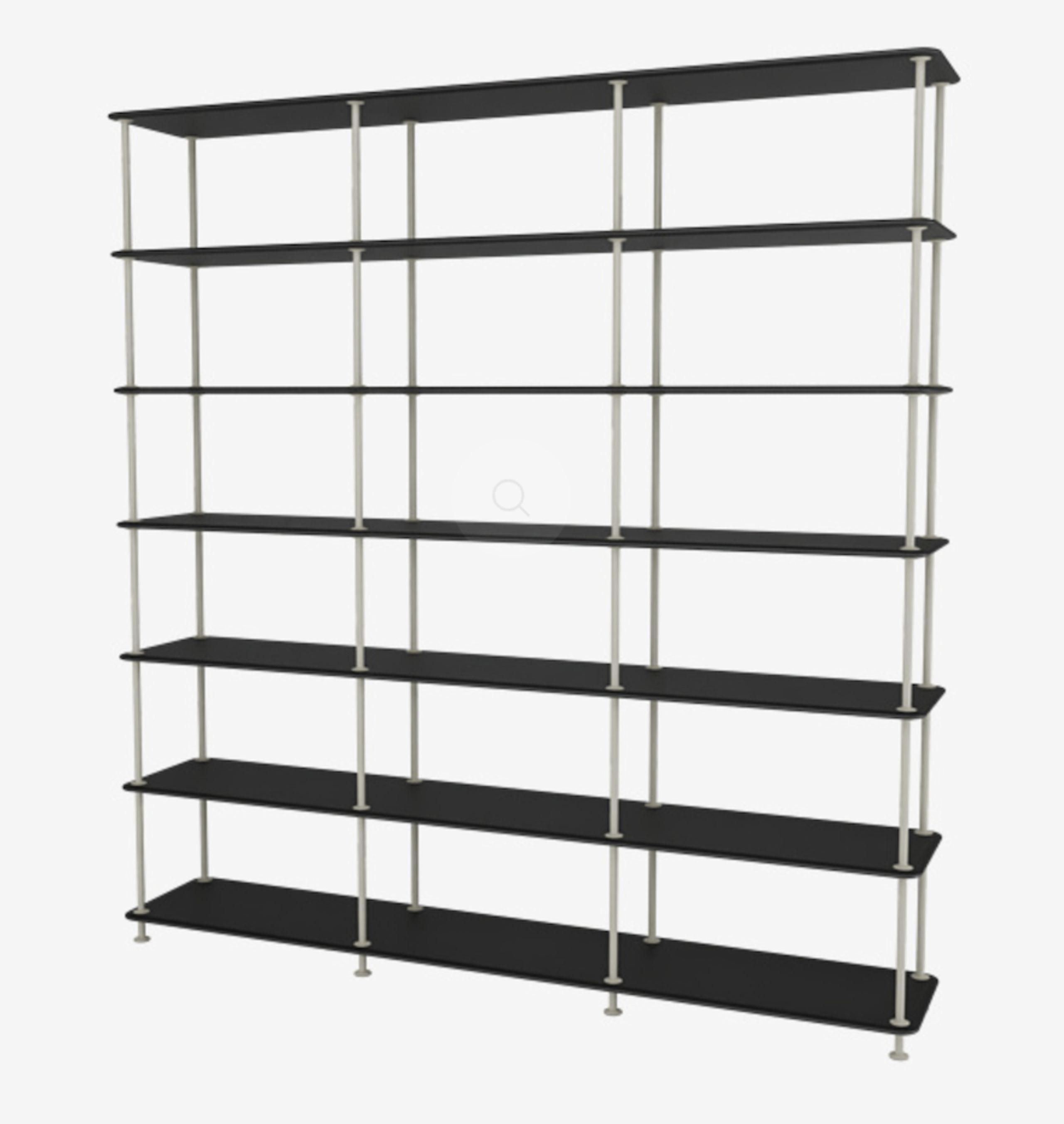 Montana - Système de rayonnage - Montana Free 666000 - Frame: Fennel - 207-Blackstructure