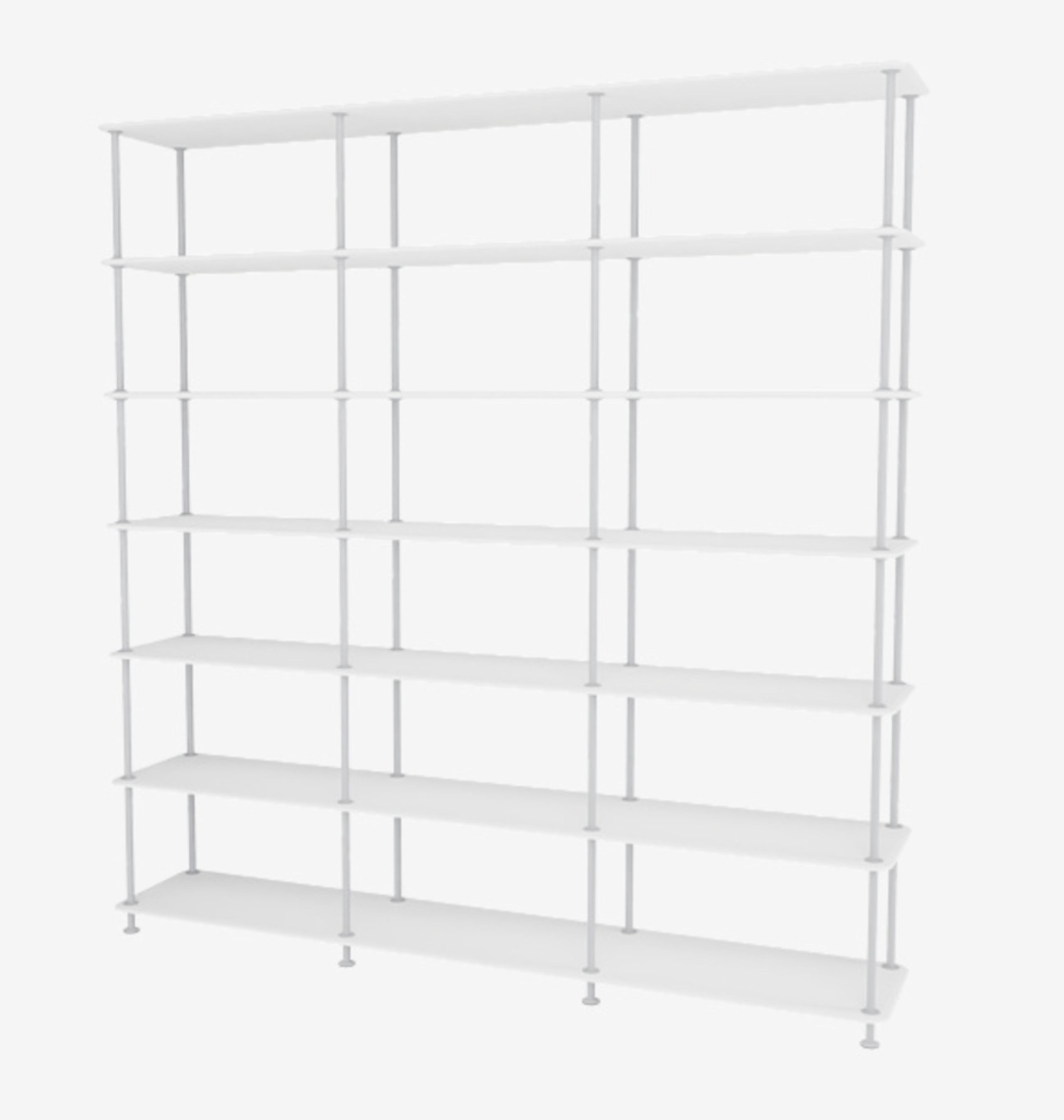 Montana - Shelving system - Montana Free 666000 - Frame: Fjord - 214-NewWhitestructure