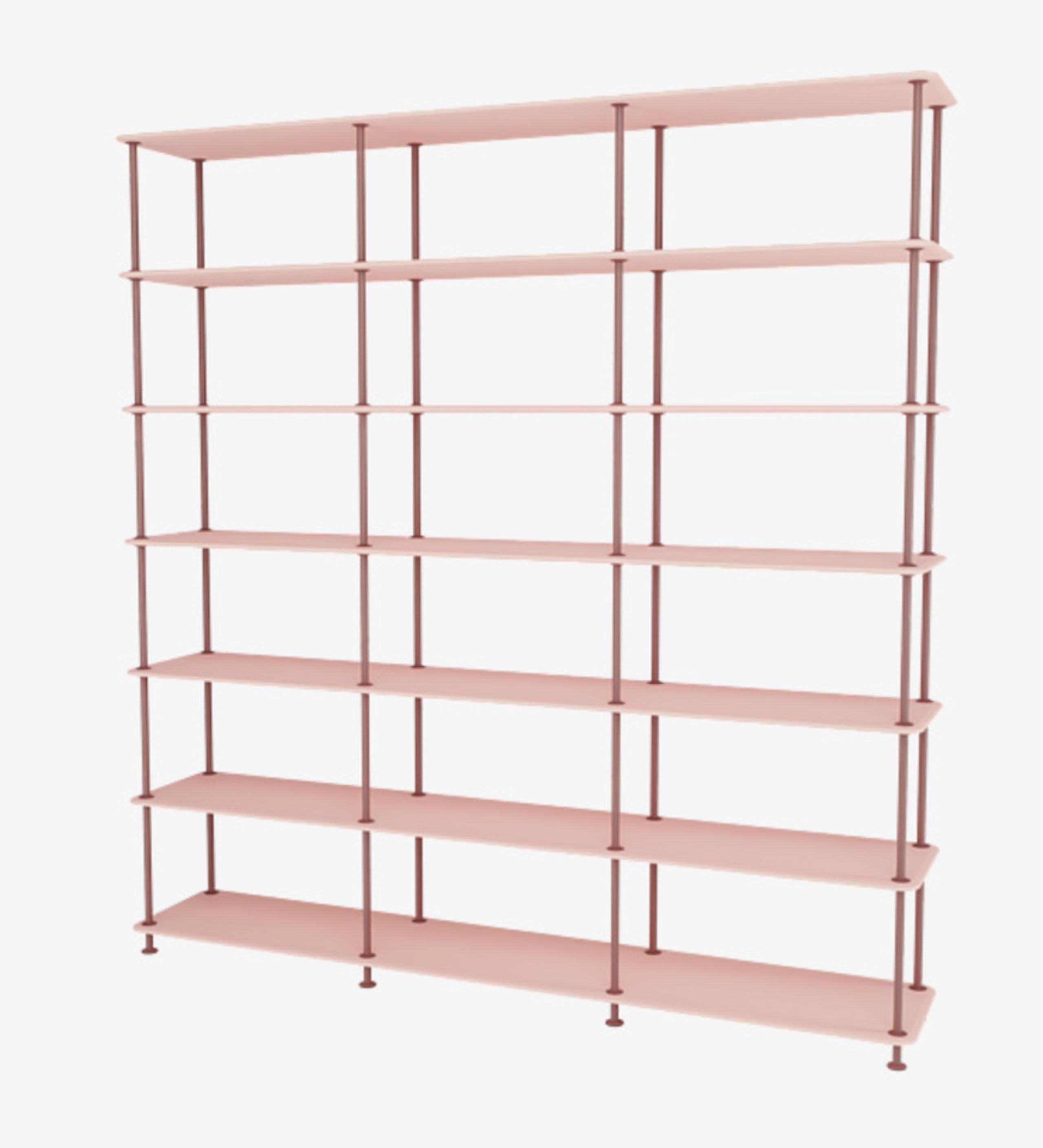 Montana - Shelving system - Montana Free 666000 - Frame: Masala - 167-Ruby