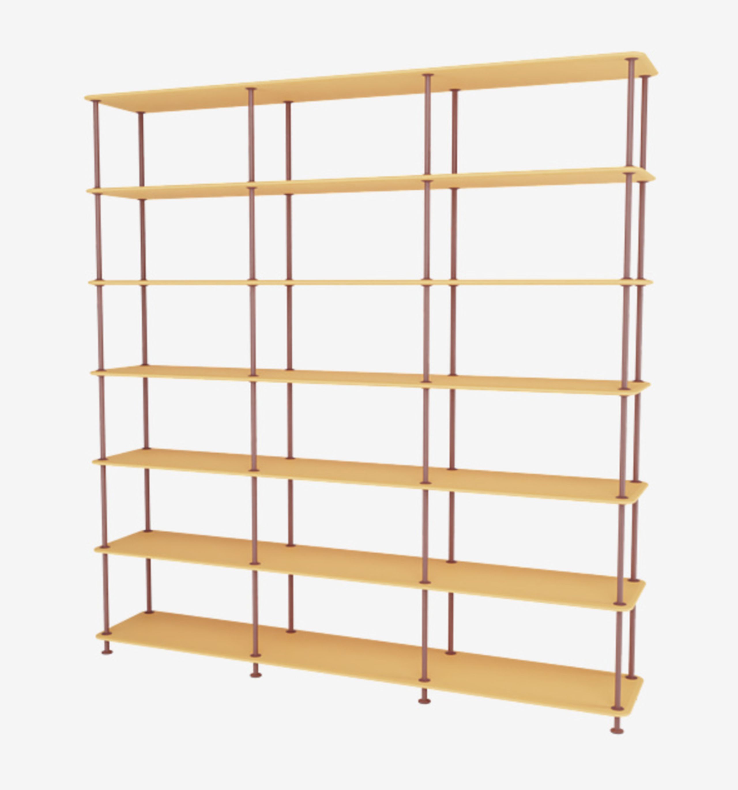 Montana - Système de rayonnage - Montana Free 666000 - Frame: Masala - 233-AcaciaStructure