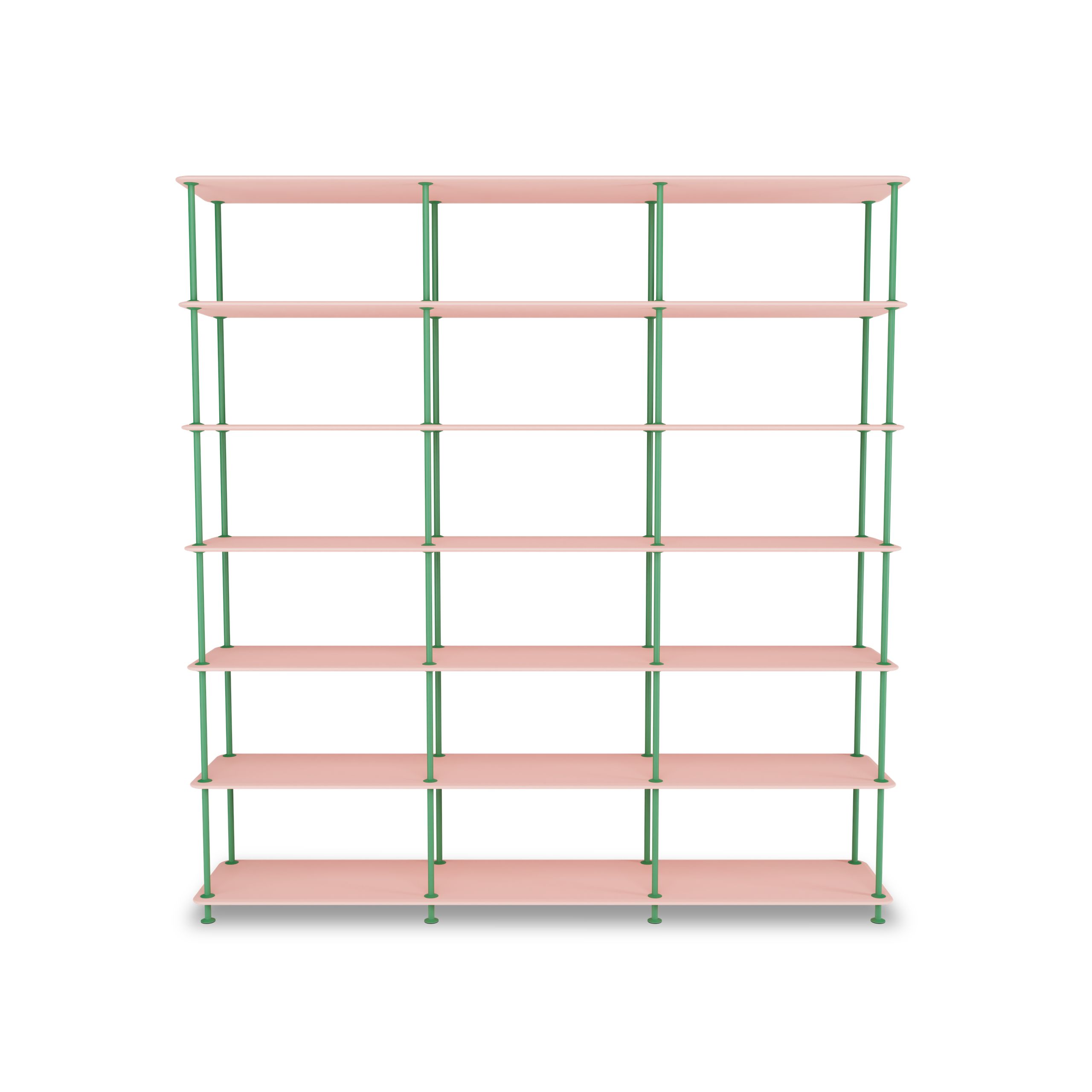 Montana - Shelving system - Montana Free 666000 - Frame: Parsley - 167-Ruby
