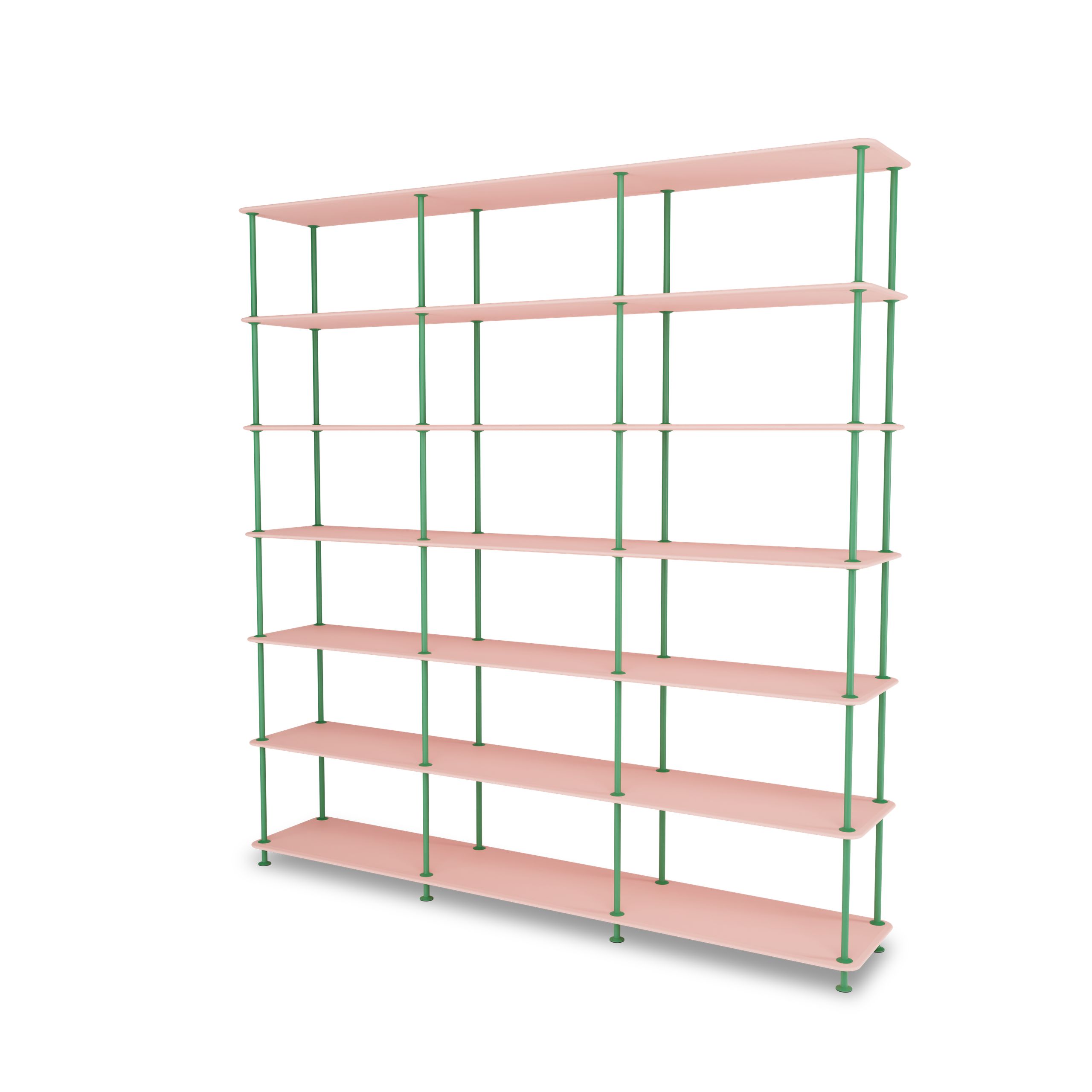 Montana - Shelving system - Montana Free 666000 - Frame: Parsley - 167-Ruby