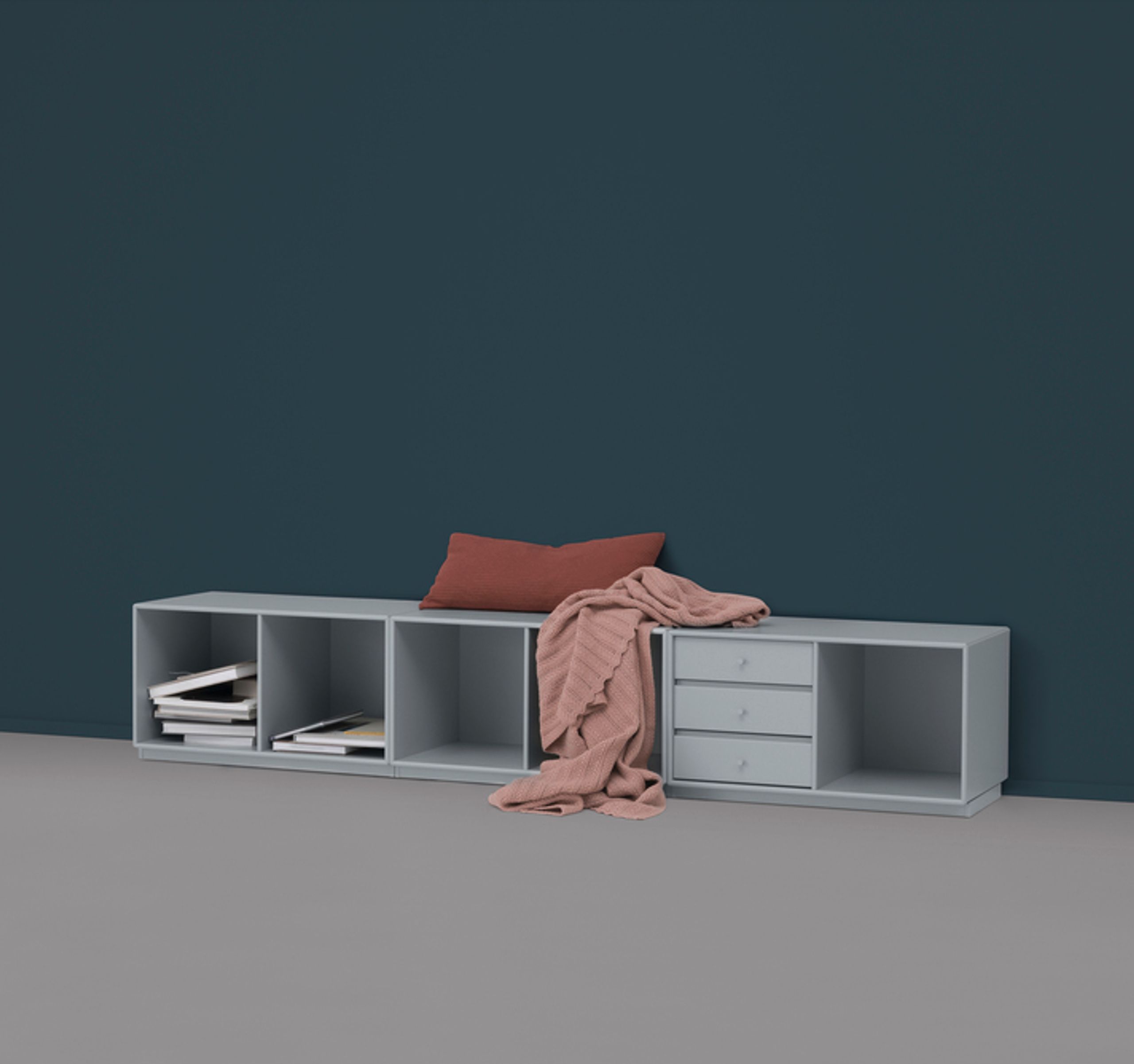 Montana - Cabinet - REST - Plinth H3 - Mist