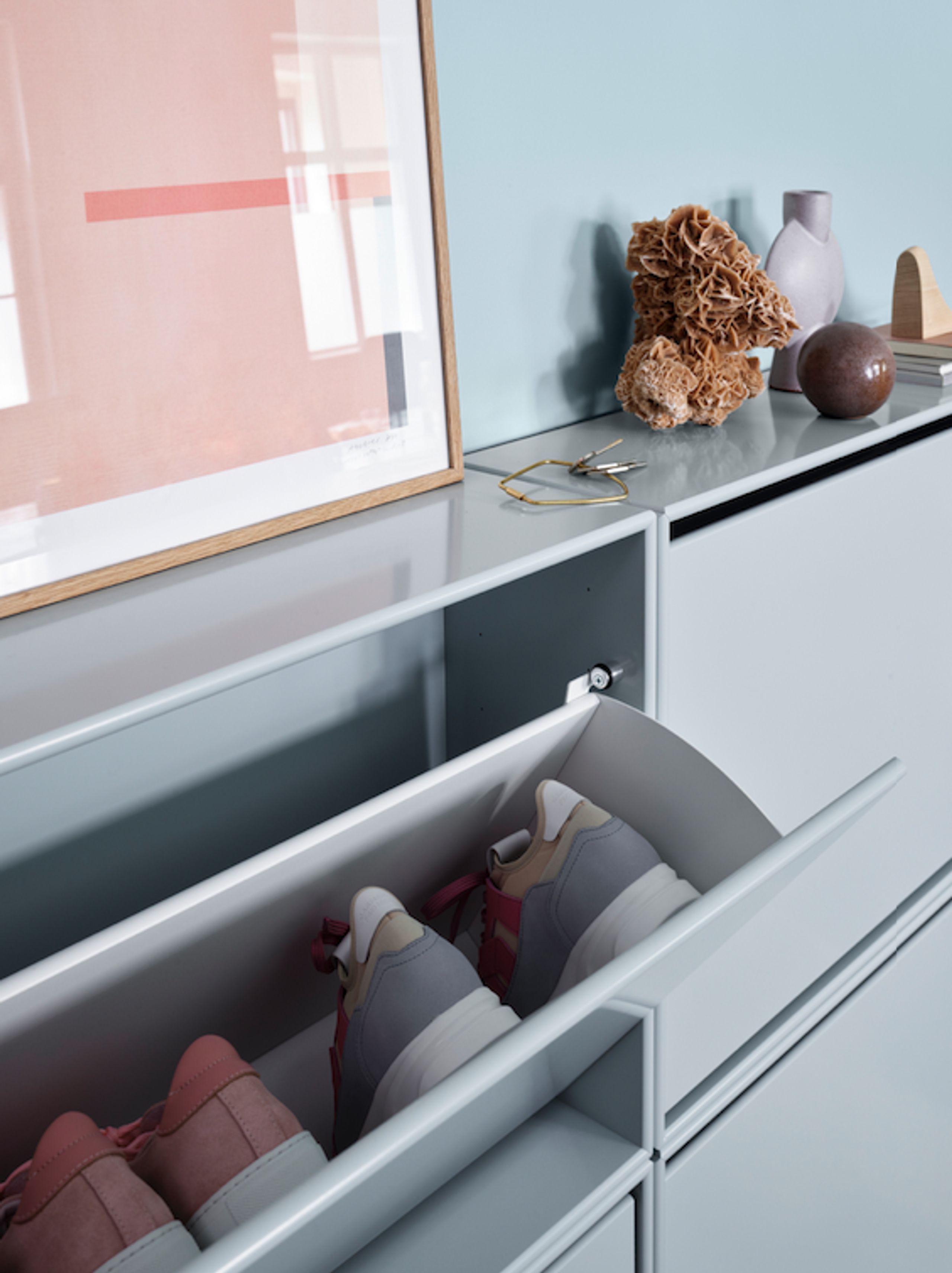 Montana - Shoe Rack - HIDE - Balsamic