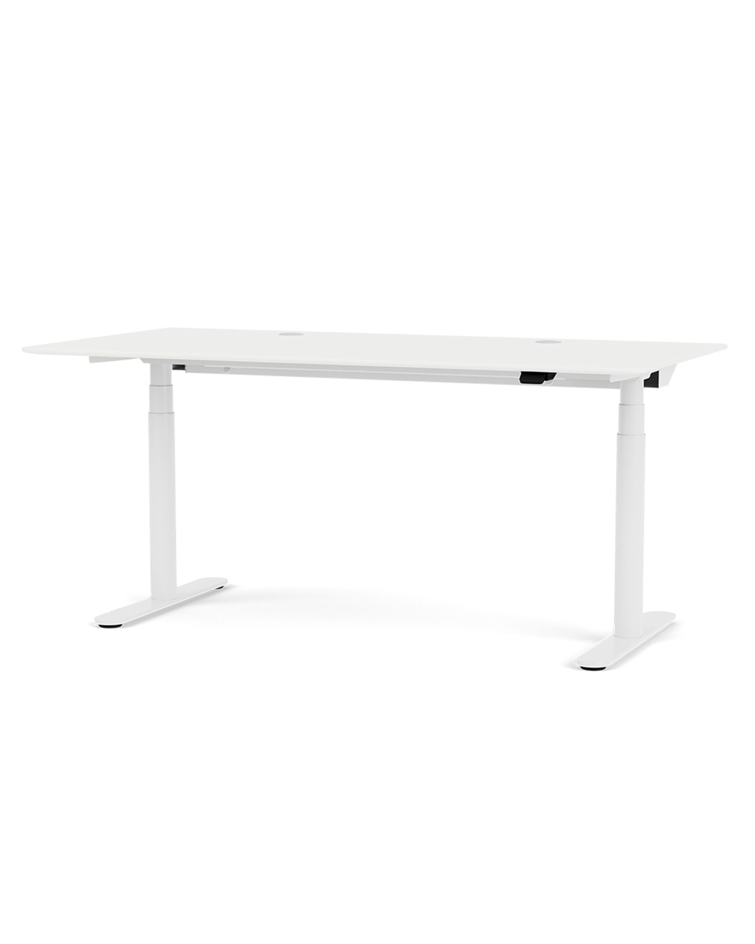 Montana - Pracovný stôl - HILOW2160 Work Desk - Snow / Snow