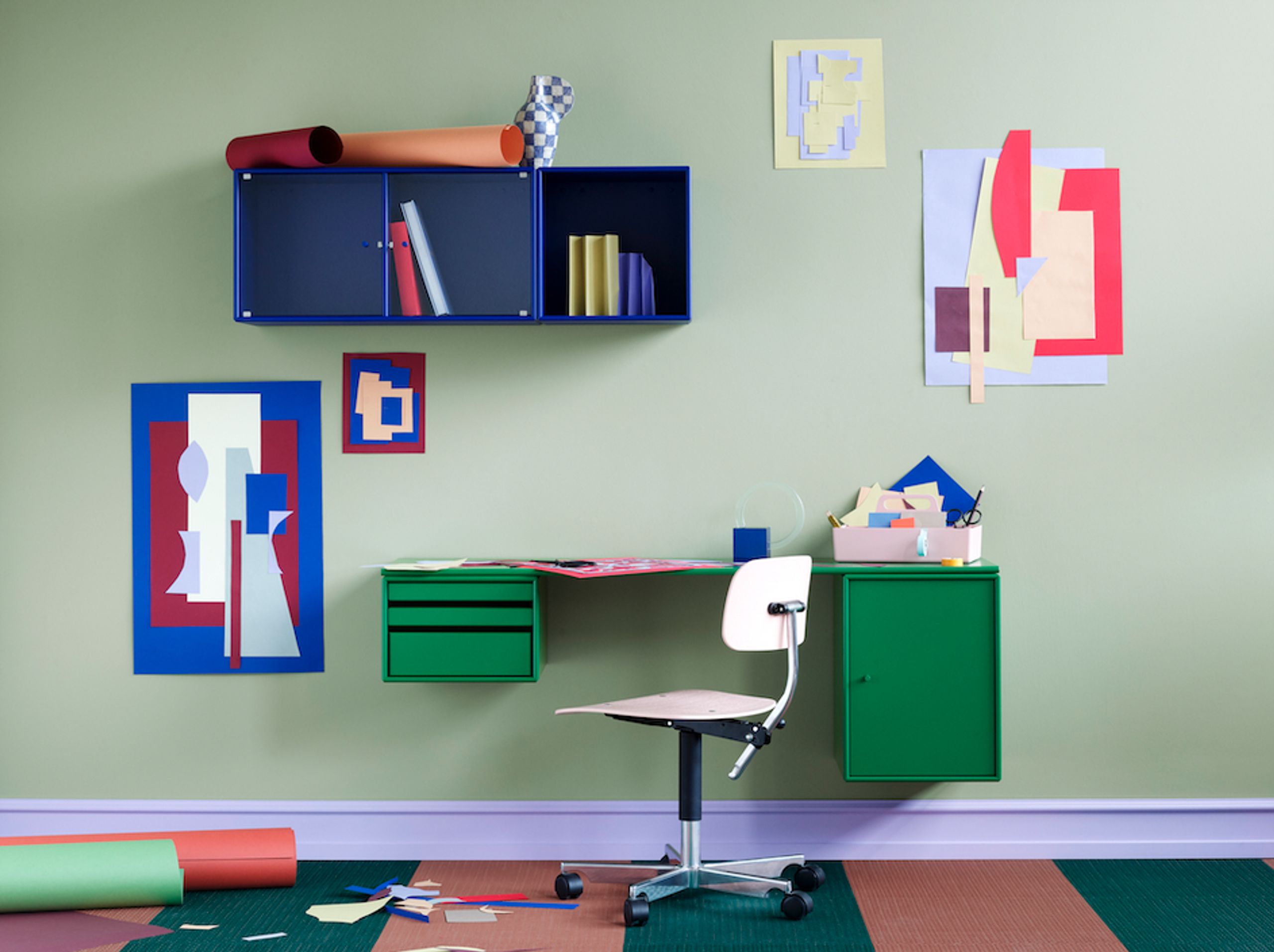 Montana - Display - WORKSHOP - Wall mounted - Iris