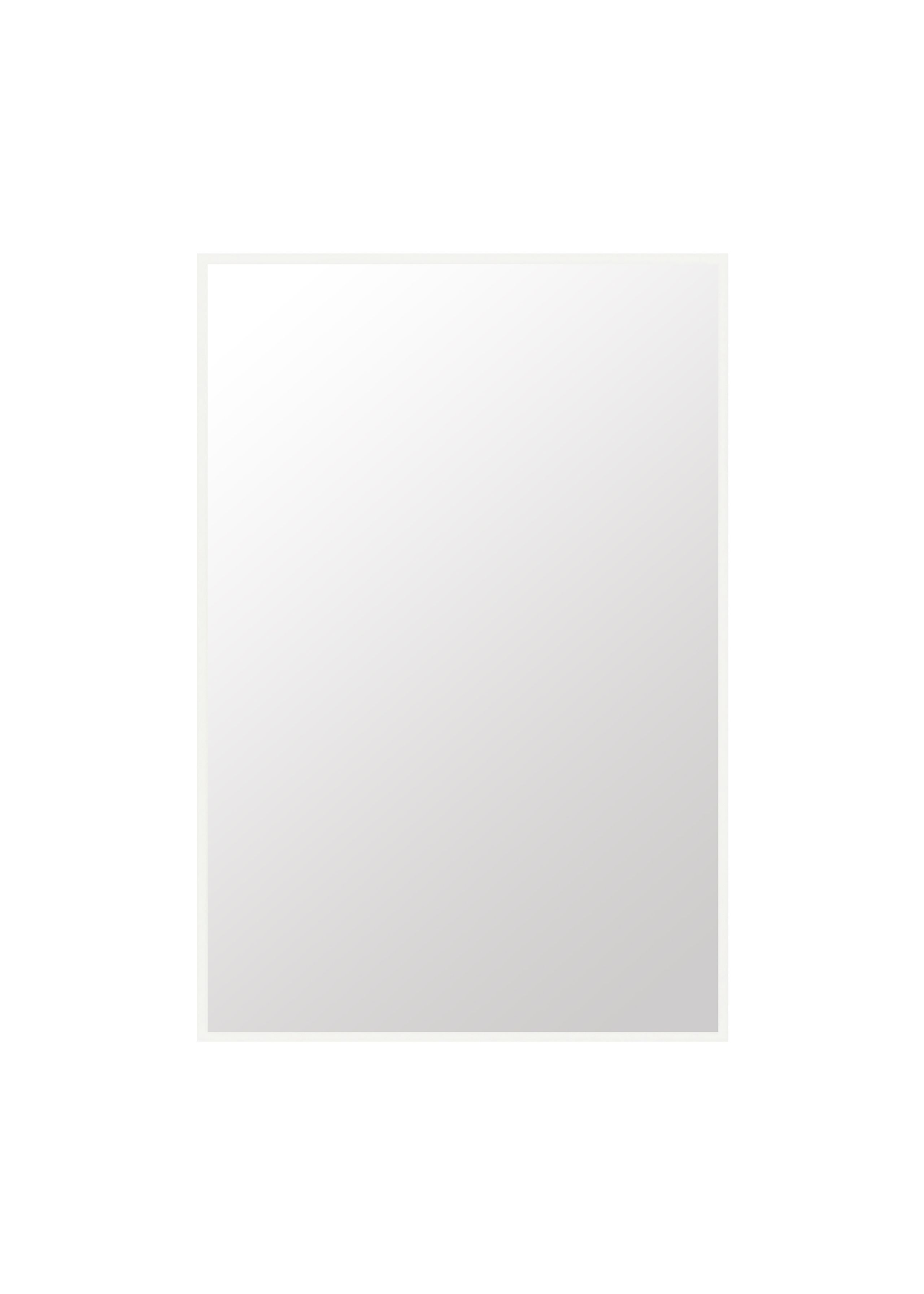 Montana - Spiegel - Colour Frame Mirror - Rectangular Mirror – SP1208 - White