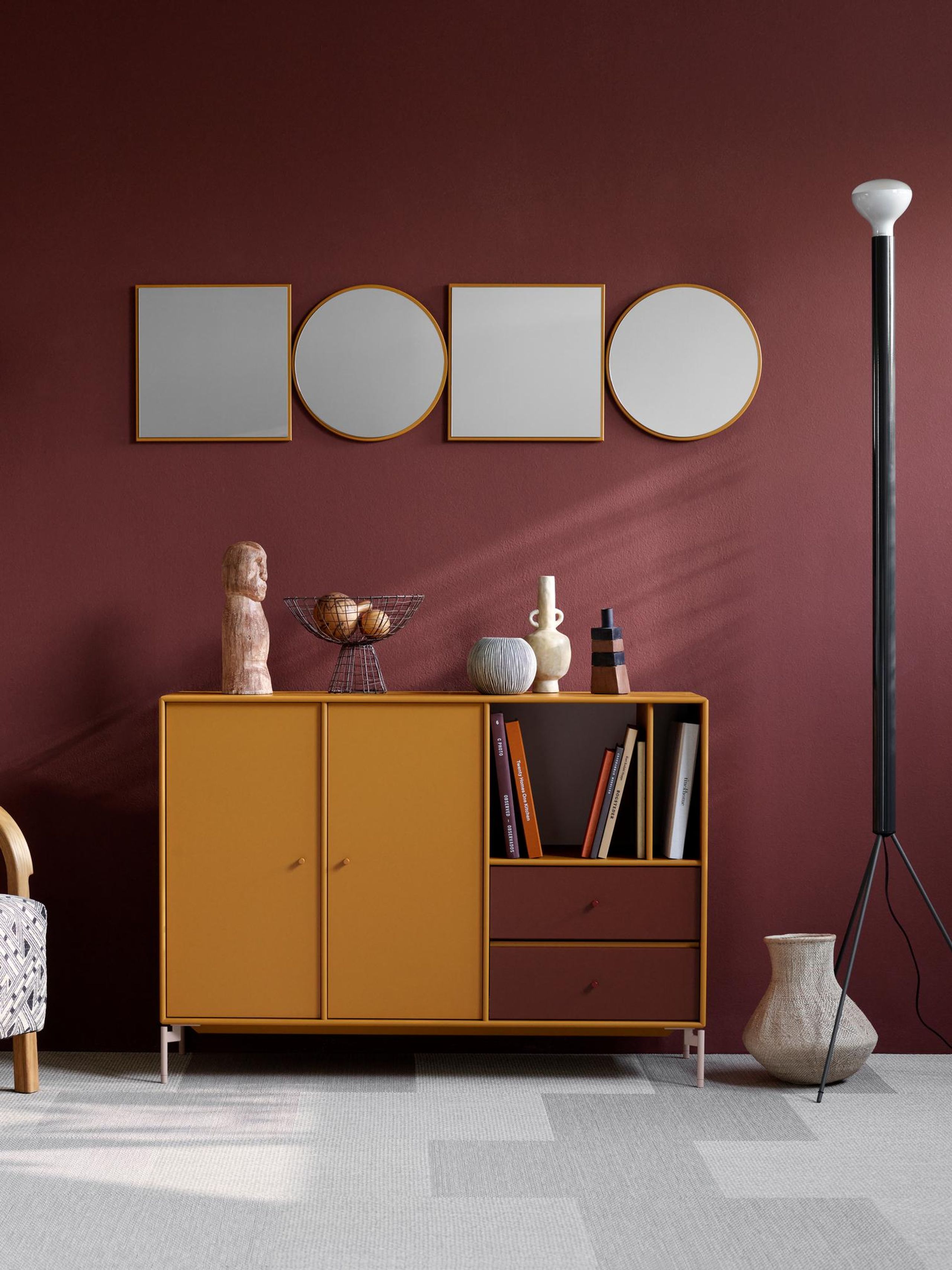 Montana - Spegel - Montana Mini MCI - Round Mirror - Nordic