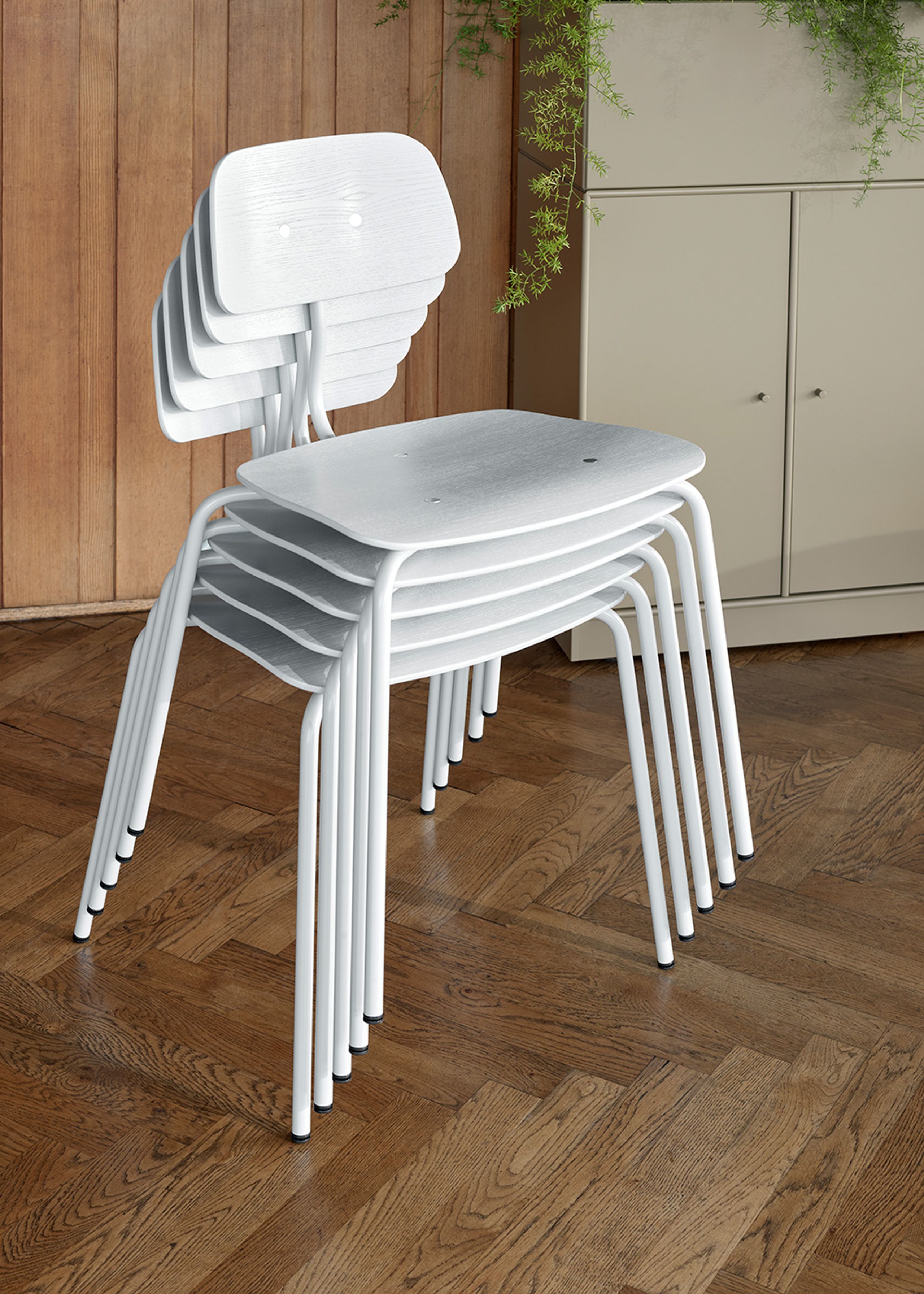 Montana - Spisebordsstol - KEVI 2060 Chair - Remix 196 / Chrome