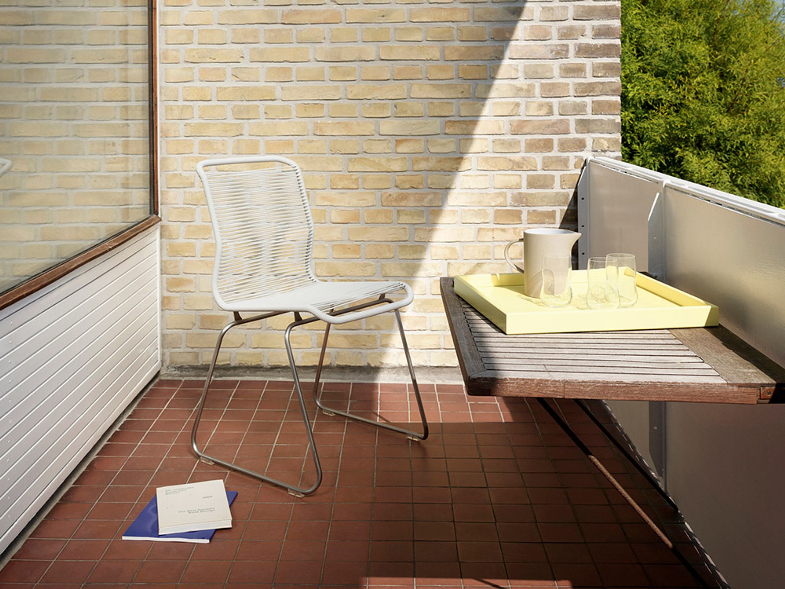 Montana - Dining chair - Panton One Dining Chair / Stainless Steel - Duke