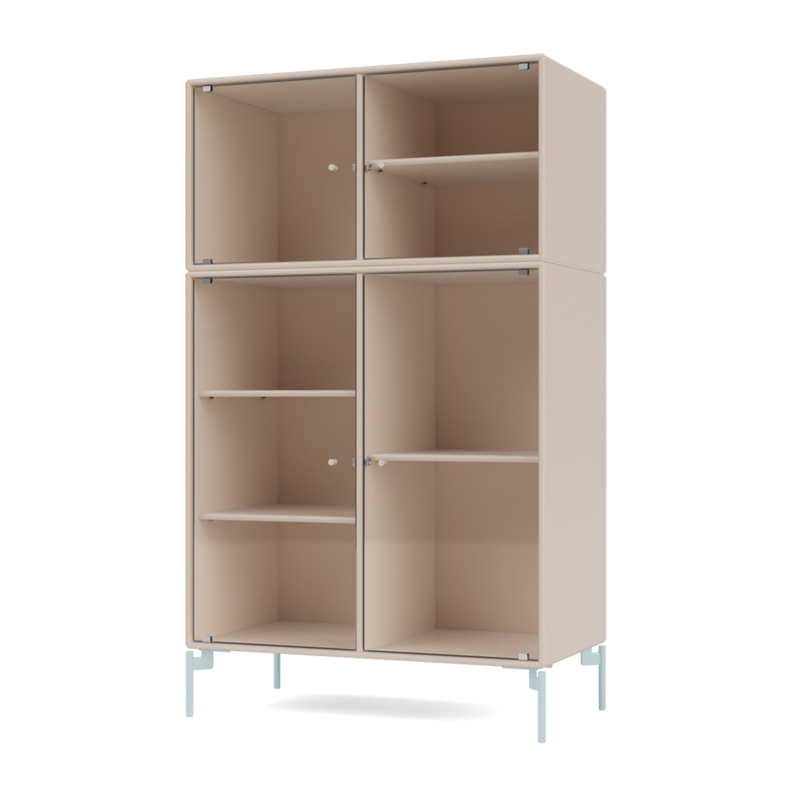 Montana - Vetrina - Ripple Cabinet III - With Flint Legs - Clay