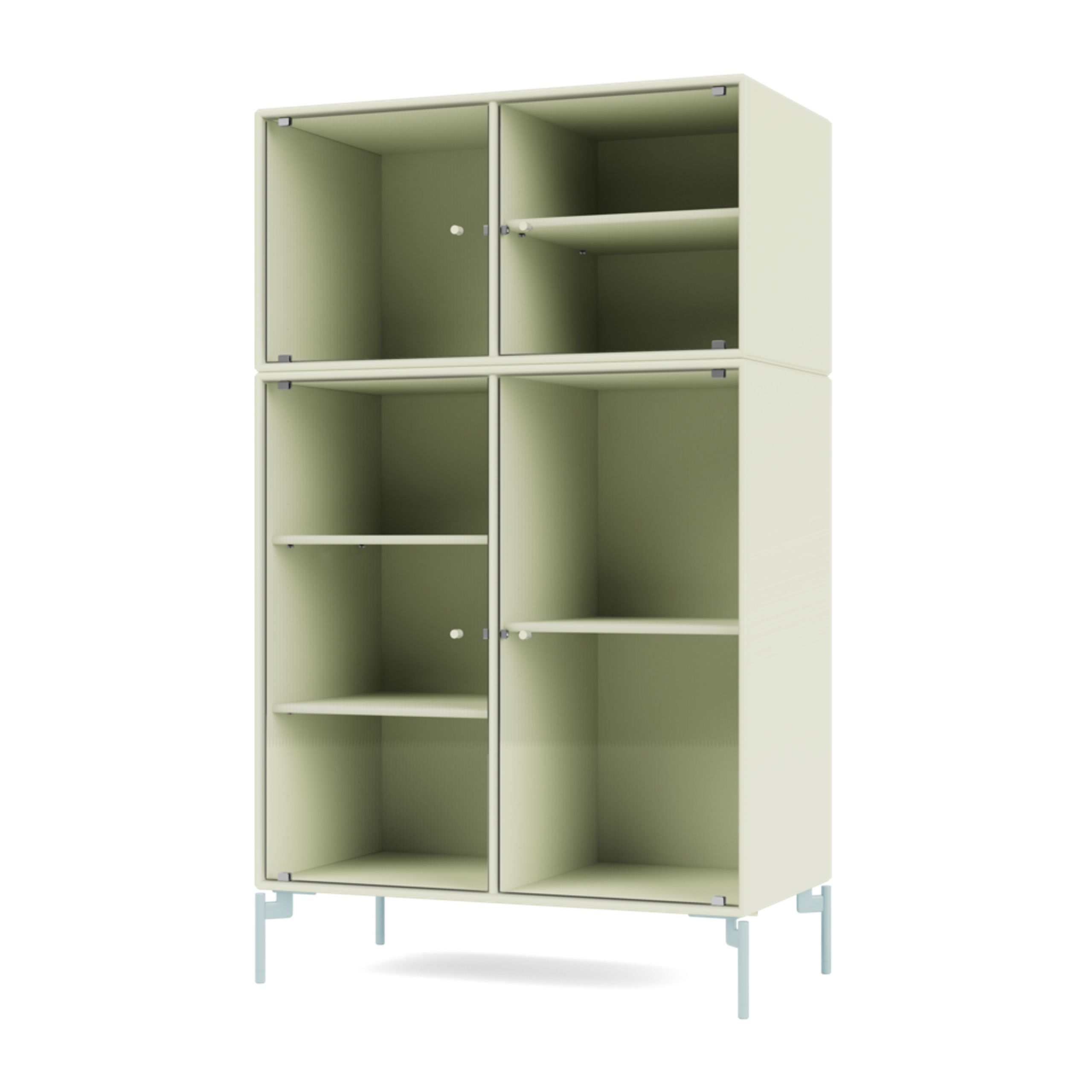 Montana - Vetrina - Ripple Cabinet III - With Flint Legs - Pomelo