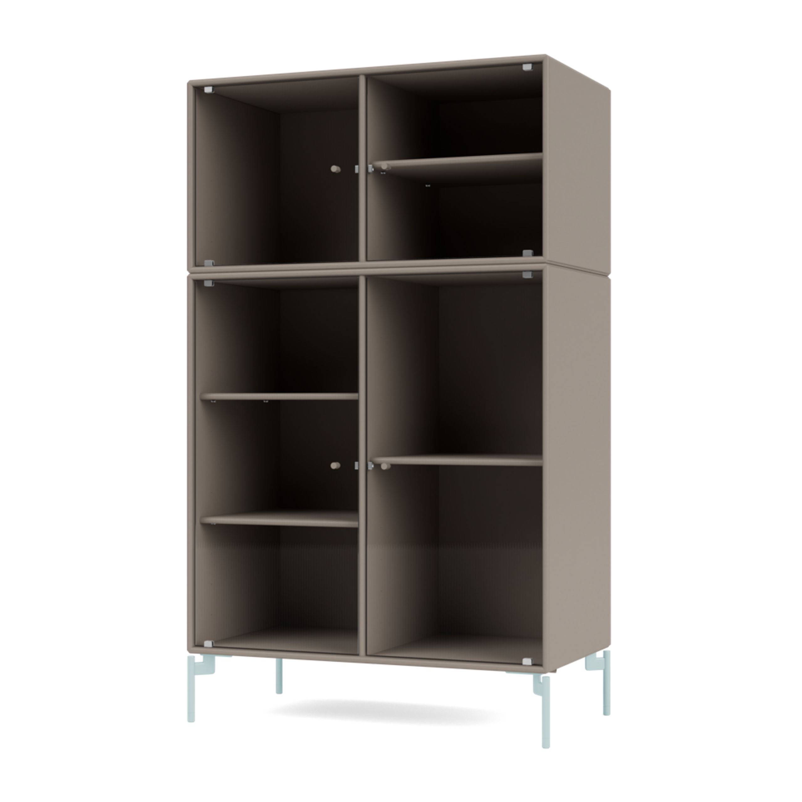 Montana - Vetrina - Ripple Cabinet III - With Flint Legs - Truffle