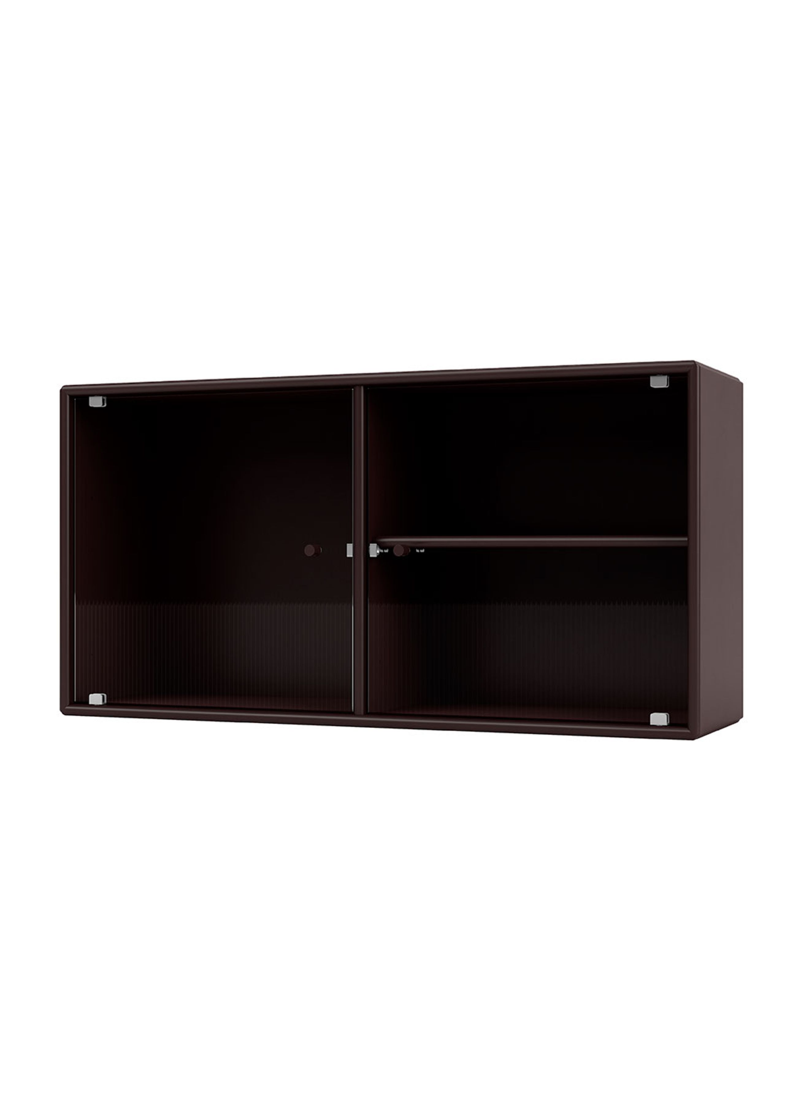 Montana - Vitrinekast - Ripple Cabinet I - Suspension Rails - Balsamic