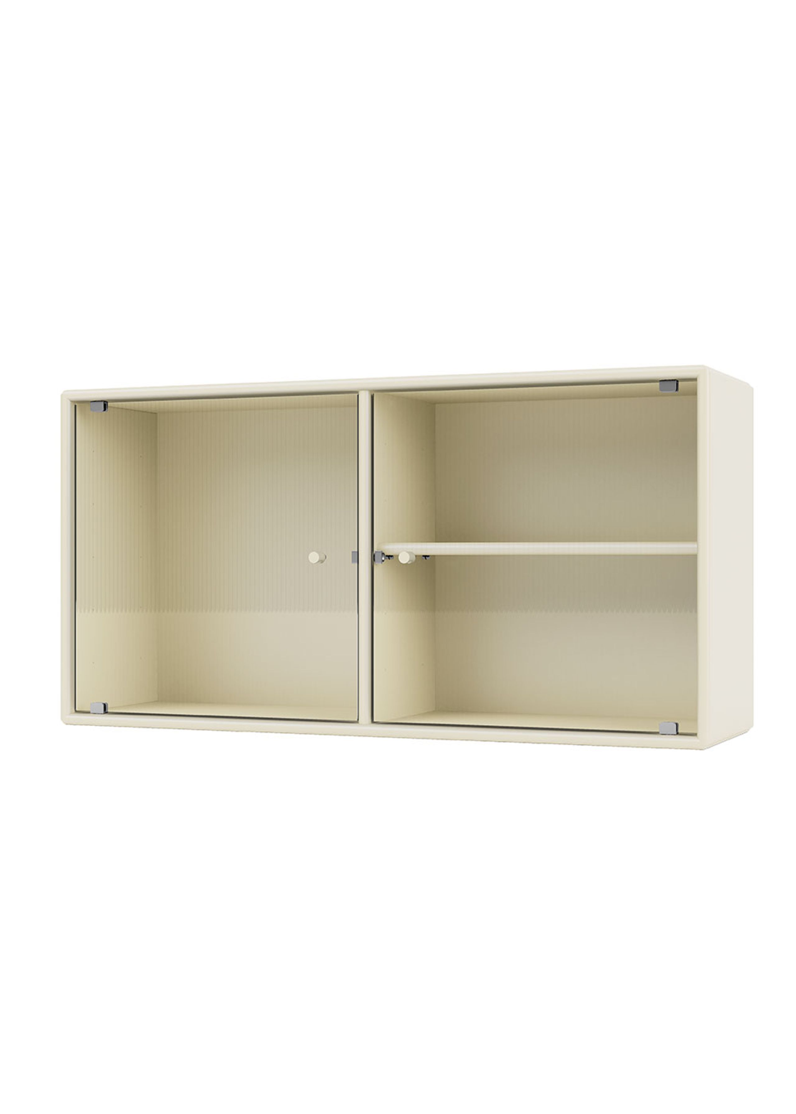 Montana - Vitrine - Ripple Cabinet I - Suspension Rails - Vanilla