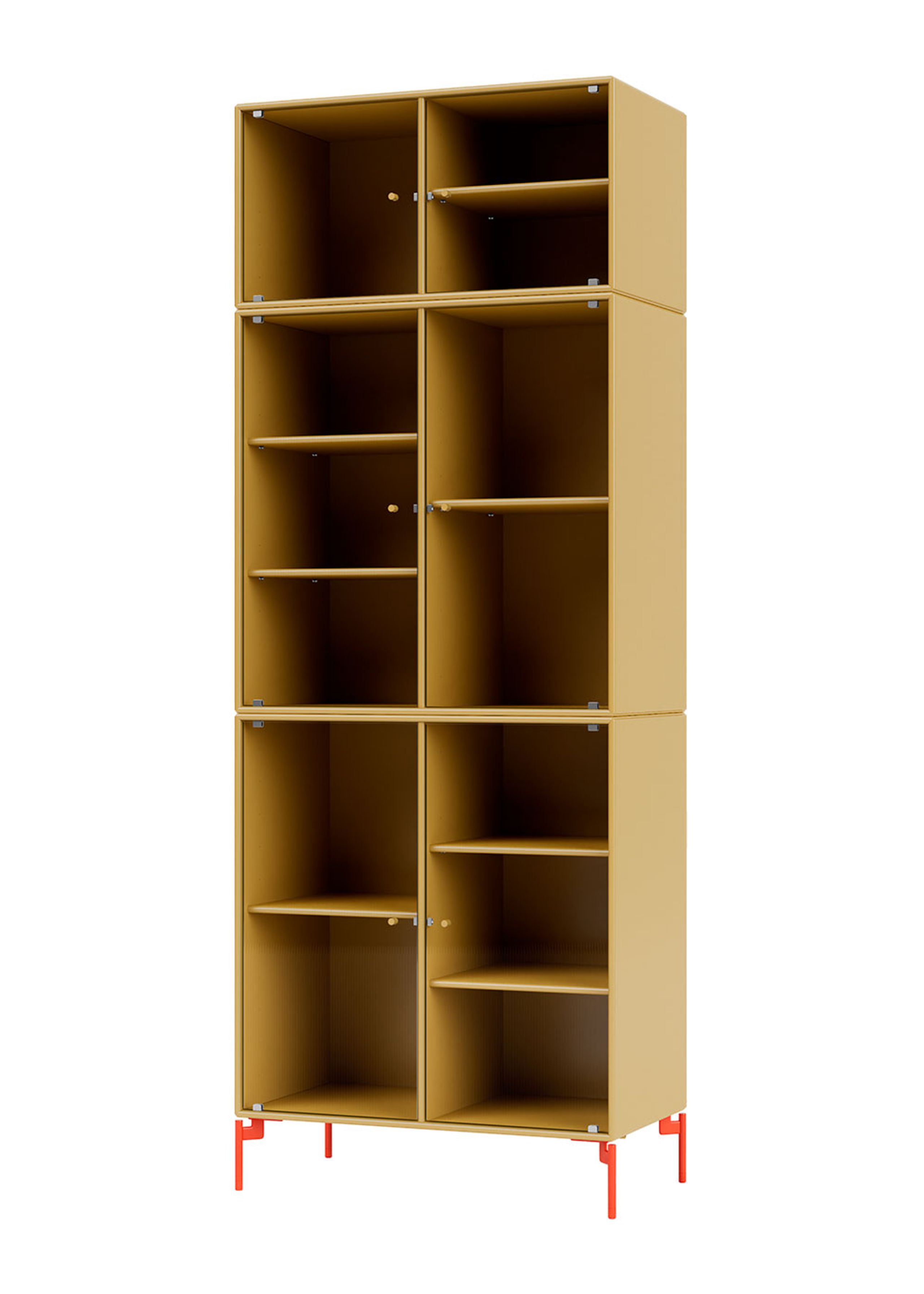 Montana - Vitrine - Ripple IV - With Rosehip Legs - Cumin