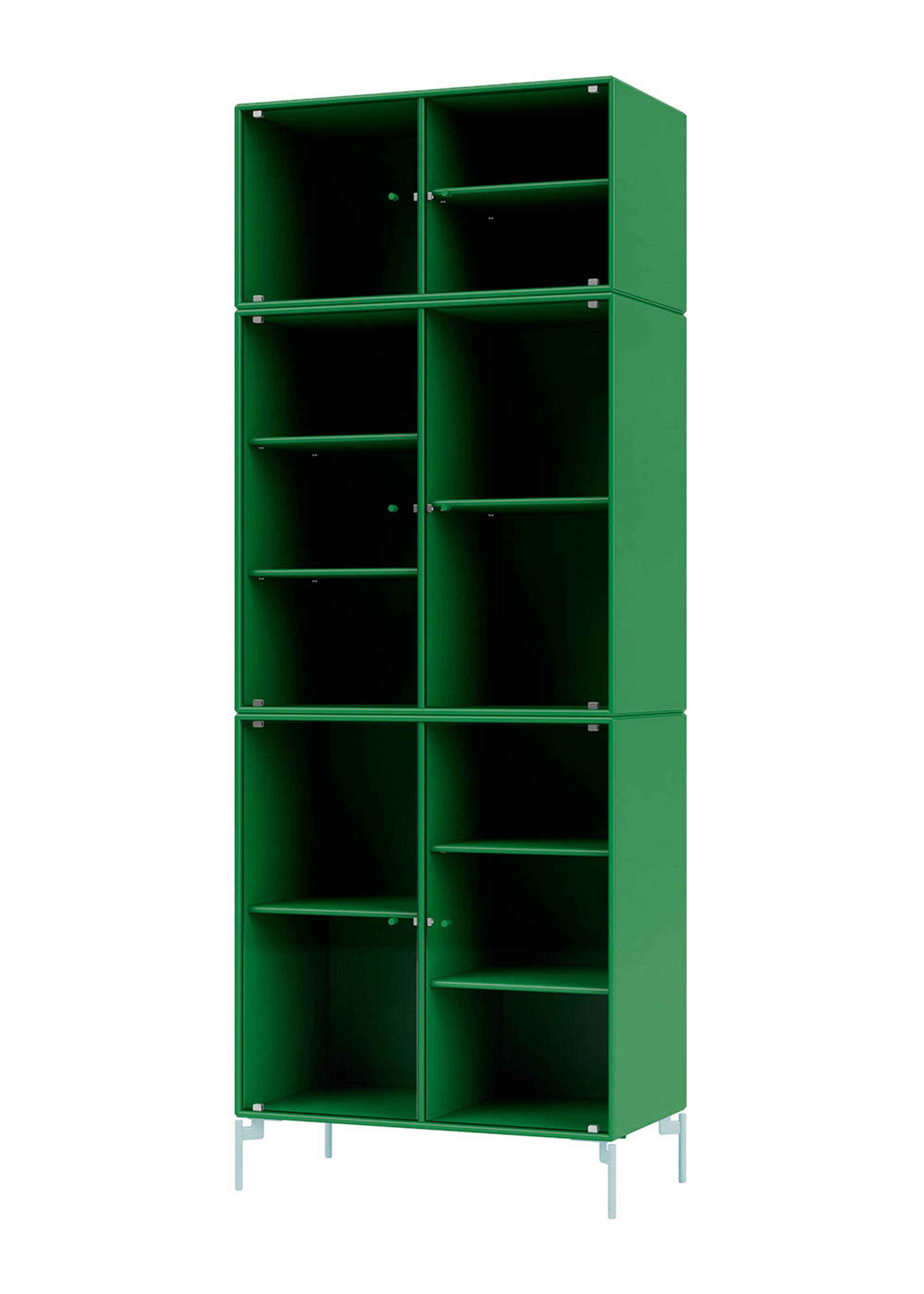 Montana - Vetrina - Ripple IV - With flint Legs - Parsley